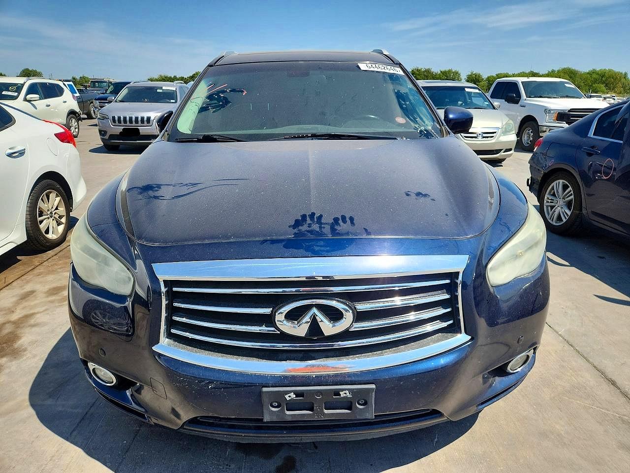 2015 Infiniti Qx60 Base Blue vin: 5N1AL0MN5FC514897