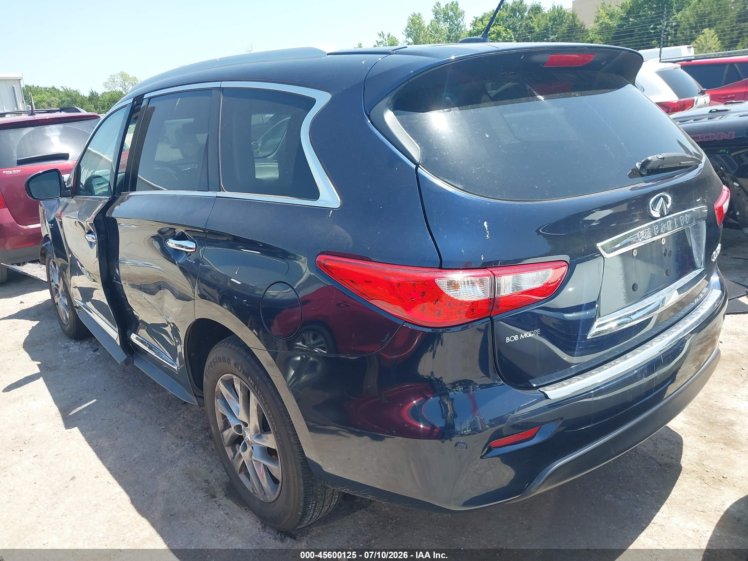 2015 Infiniti Qx60 Синий vin: 5N1AL0MN5FC523261