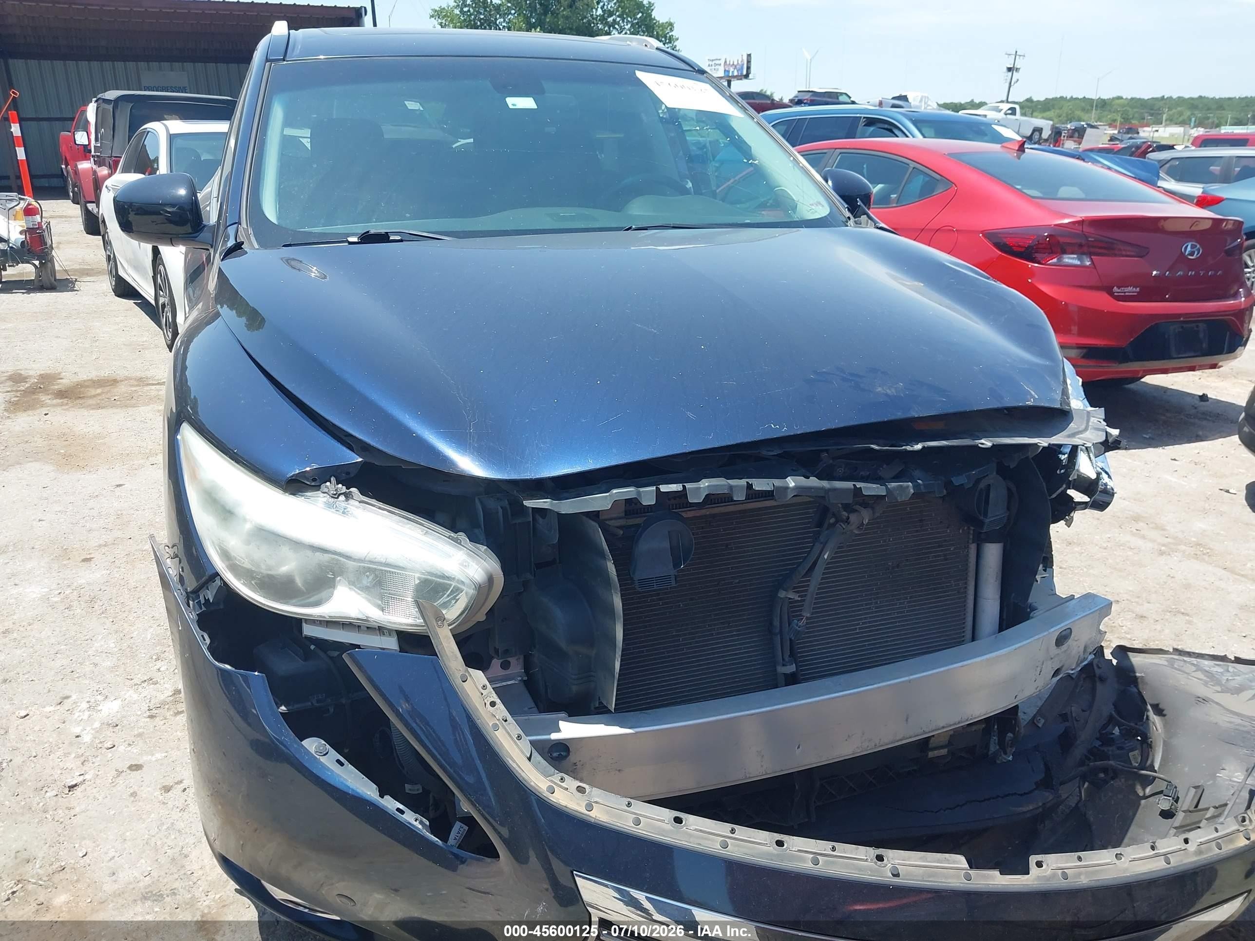 2015 Infiniti Qx60 Синий vin: 5N1AL0MN5FC523261