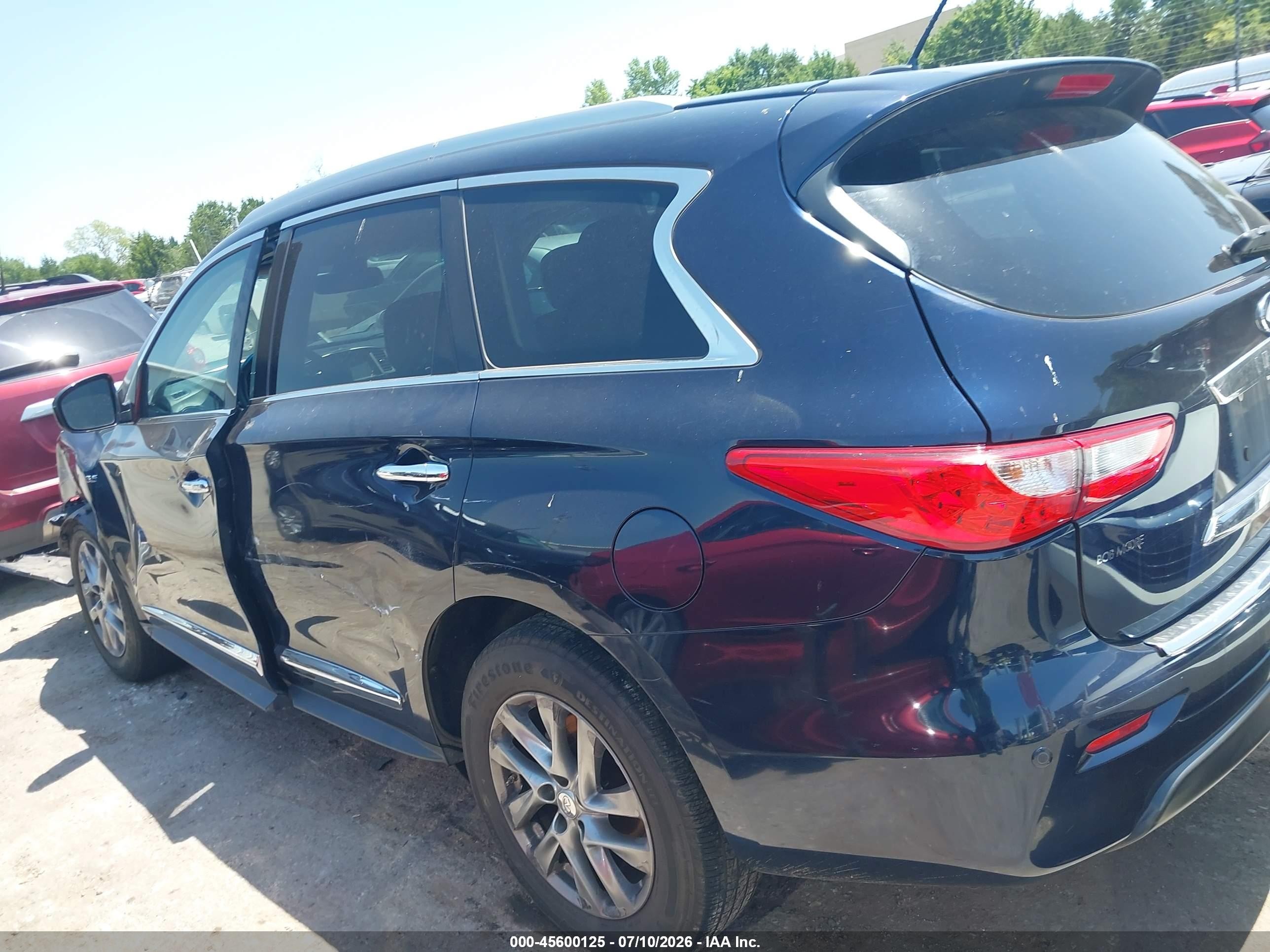 2015 Infiniti Qx60 Синий vin: 5N1AL0MN5FC523261