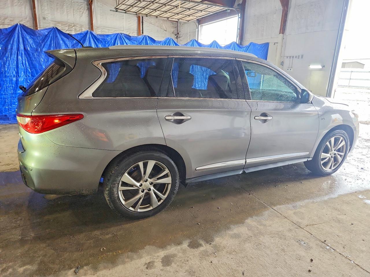 2015 Infiniti Qx60 Gray vin: 5N1AL0MN5FC524801