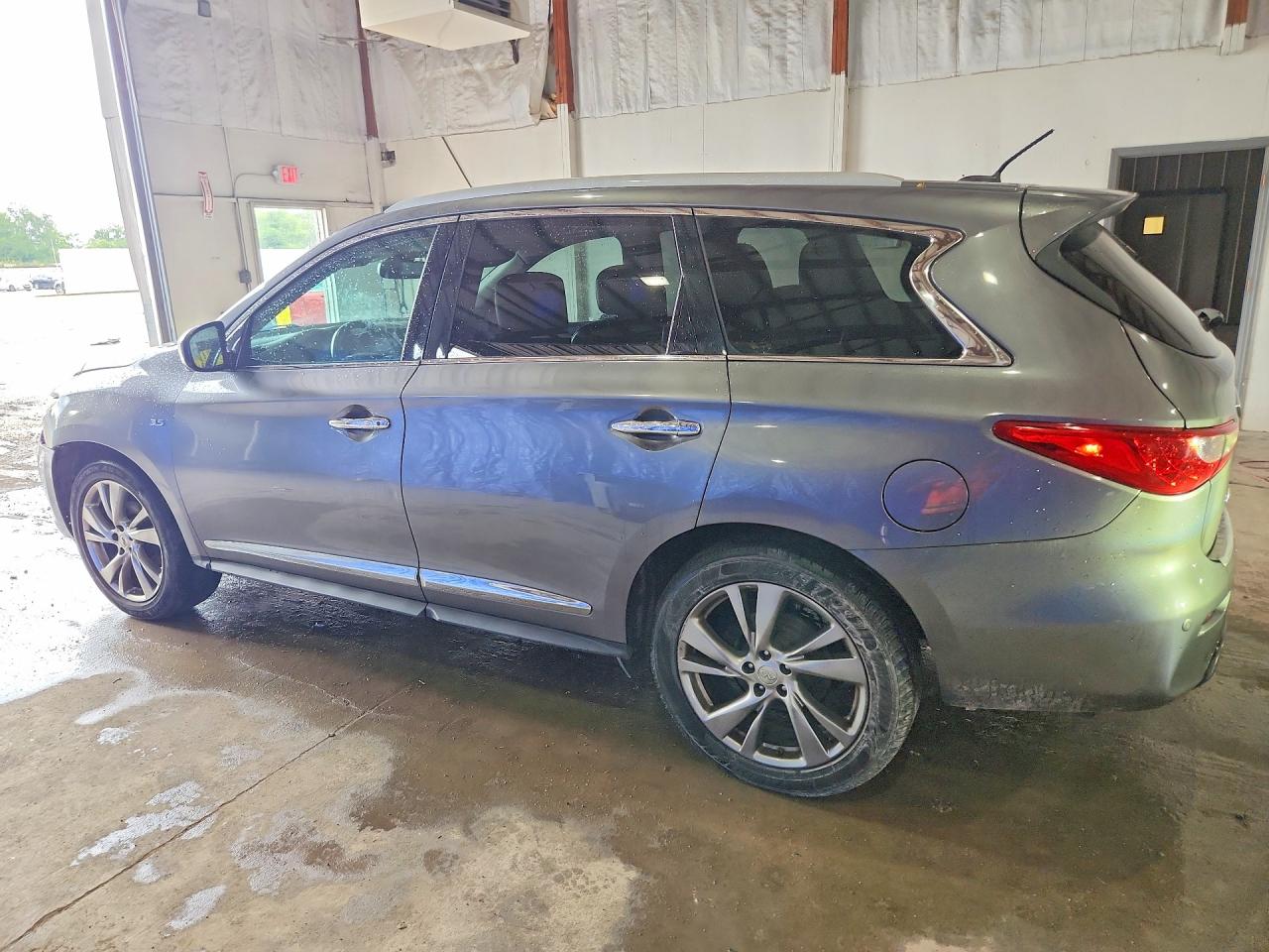 2015 Infiniti Qx60 Gray vin: 5N1AL0MN5FC524801