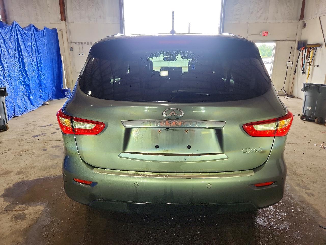 2015 Infiniti Qx60 Gray vin: 5N1AL0MN5FC524801