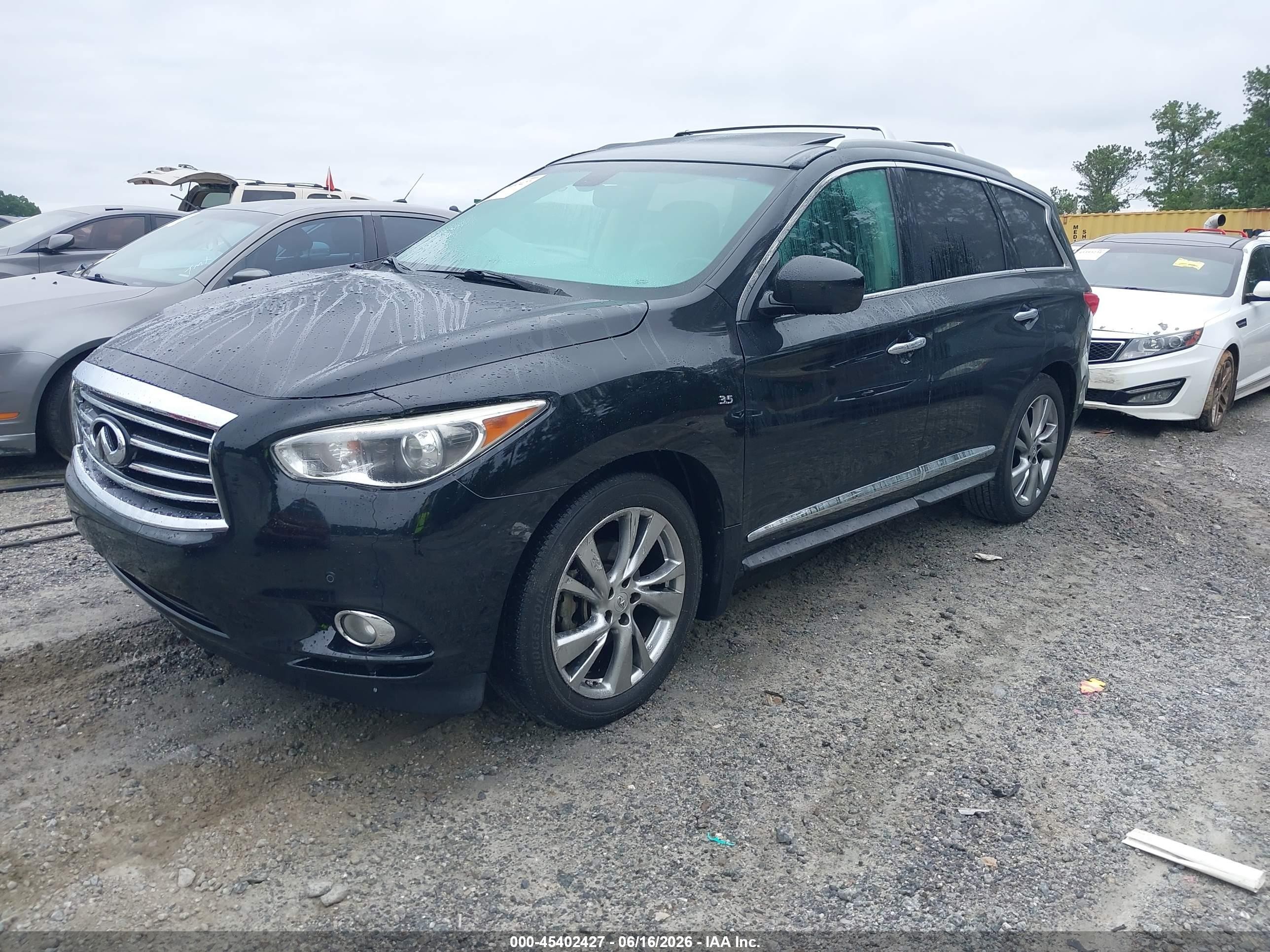 2015 Infiniti Qx60   Black vin: 5N1AL0MN5FC528198