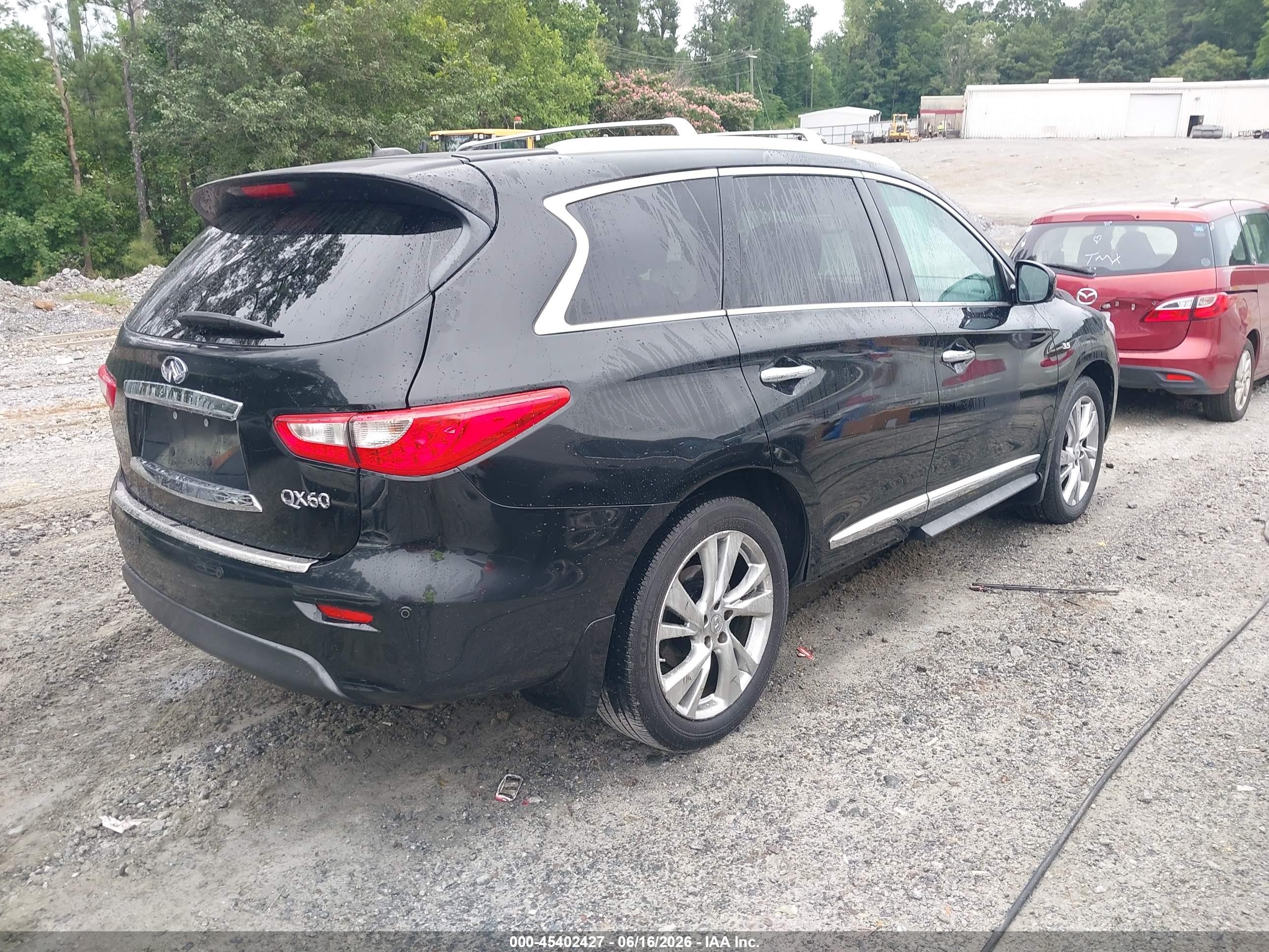 2015 Infiniti Qx60   Black vin: 5N1AL0MN5FC528198
