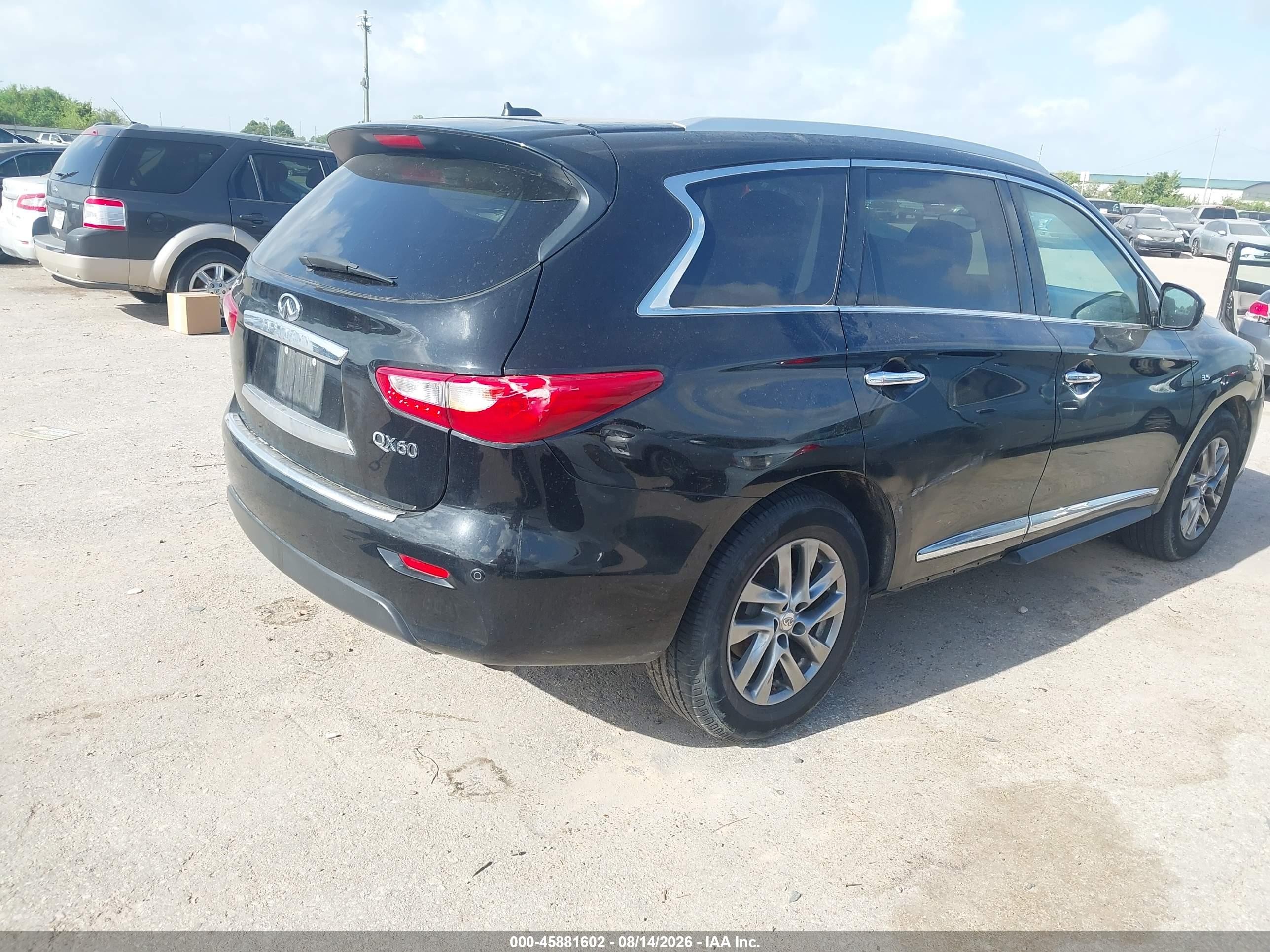 2015 Infiniti Qx60   Black vin: 5N1AL0MN5FC532249