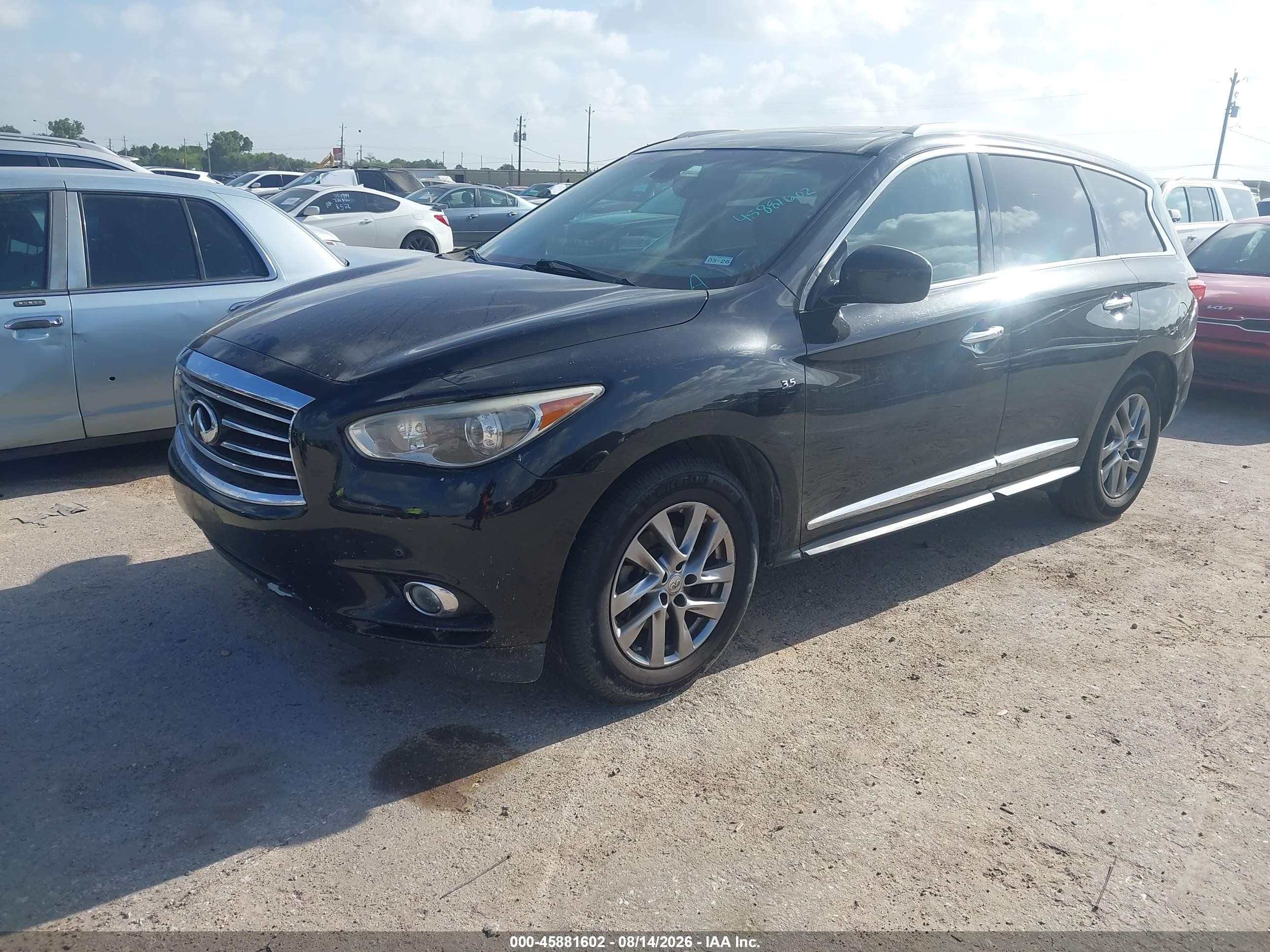 2015 Infiniti Qx60   Black vin: 5N1AL0MN5FC532249