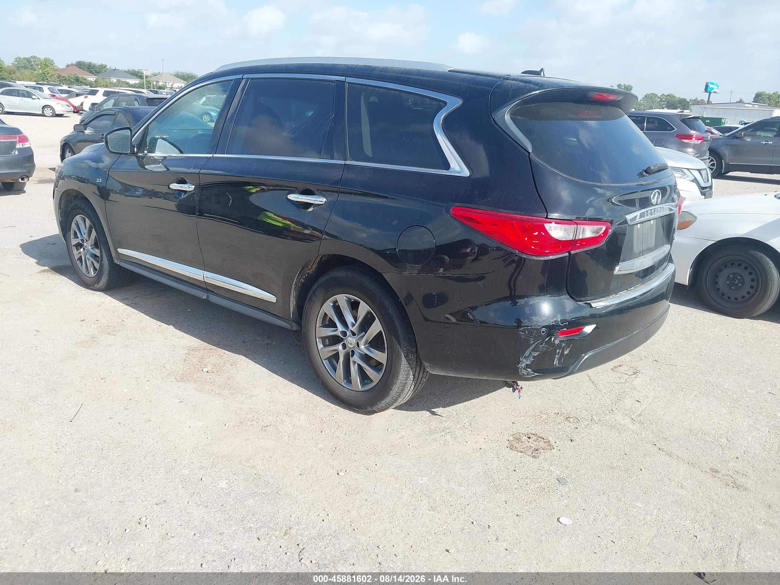 2015 Infiniti Qx60   Black vin: 5N1AL0MN5FC532249