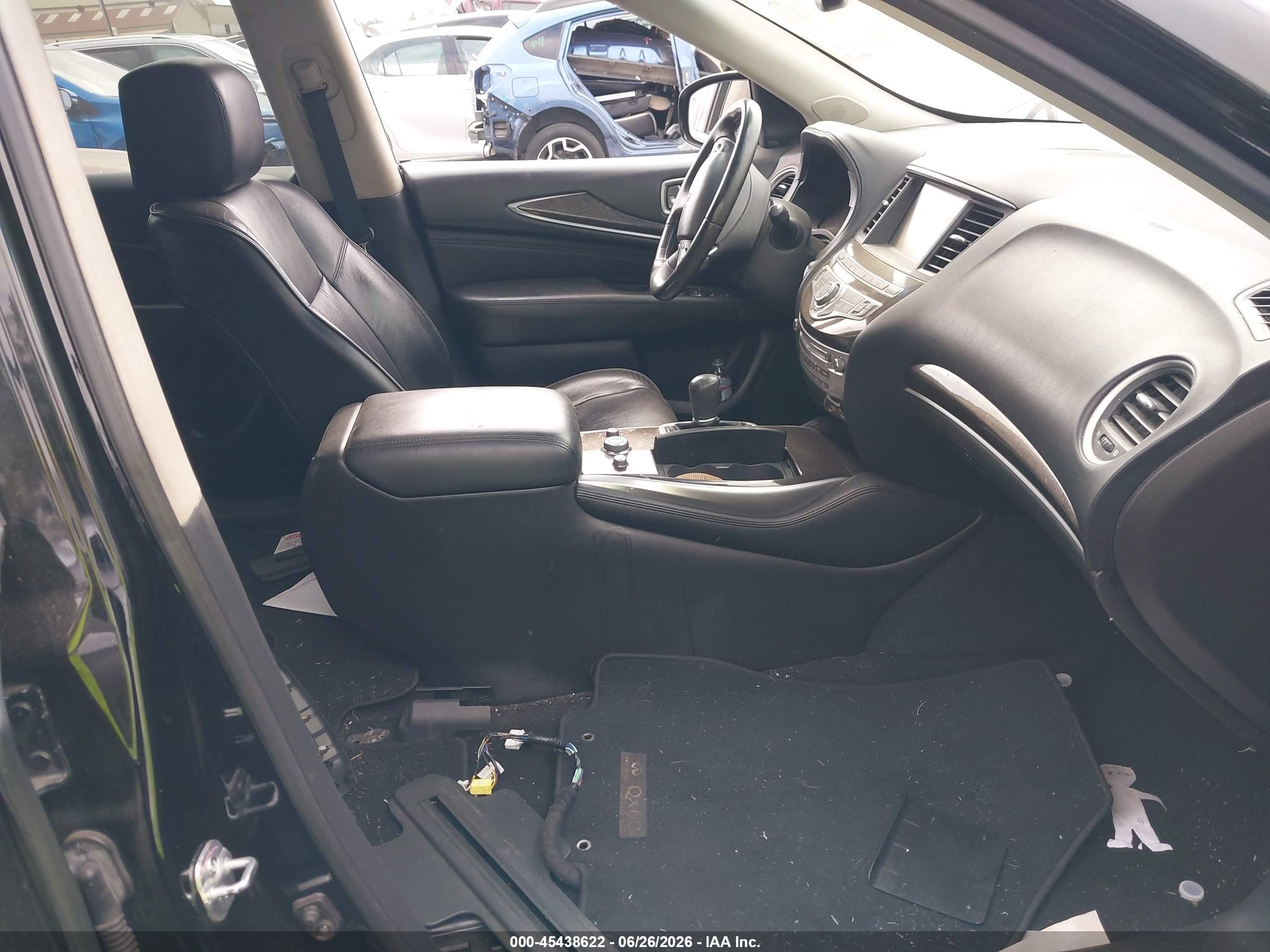 2015 Infiniti Qx60 Black vin: 5N1AL0MN5FC533840