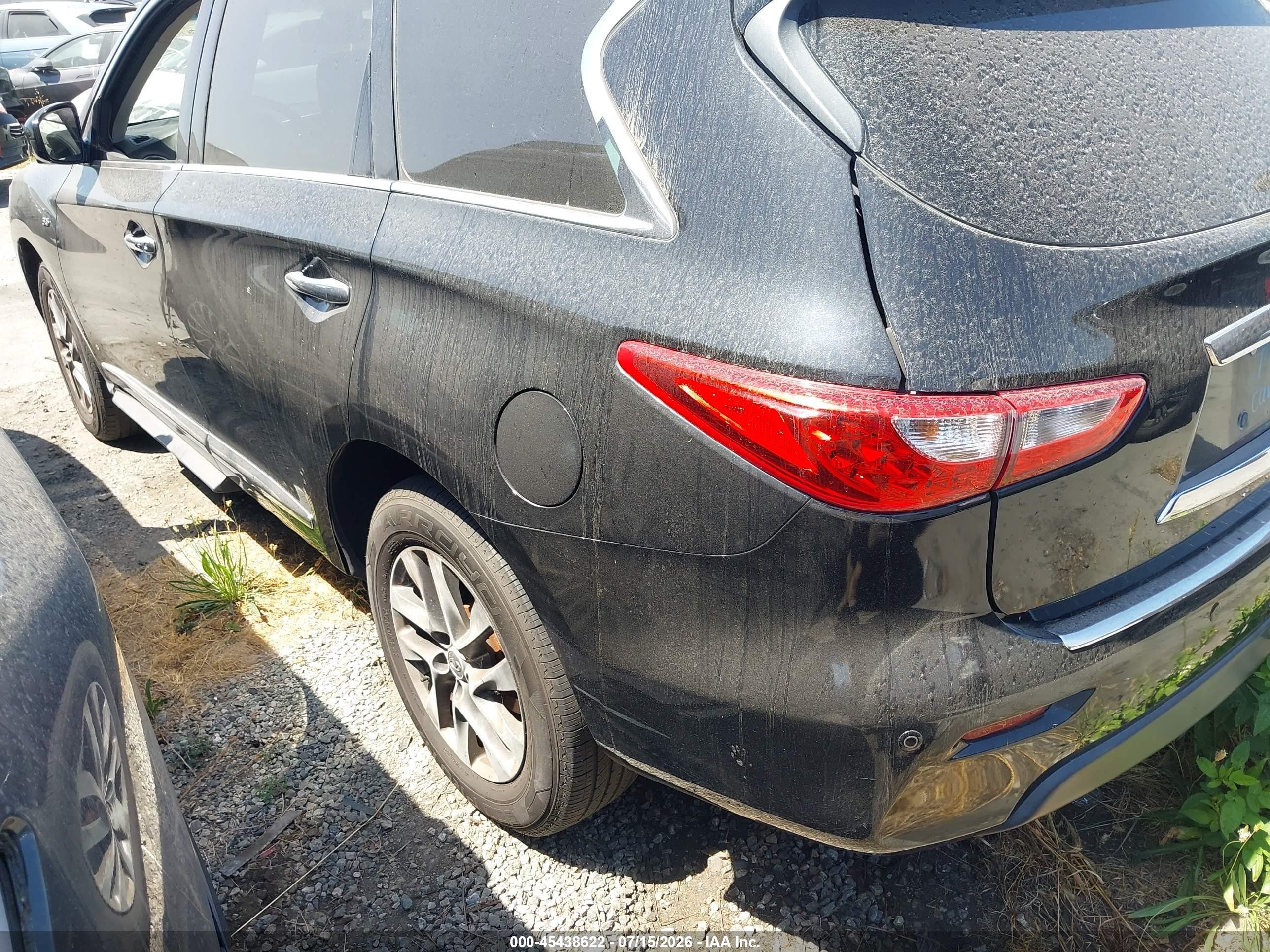 2015 Infiniti Qx60 Black vin: 5N1AL0MN5FC533840