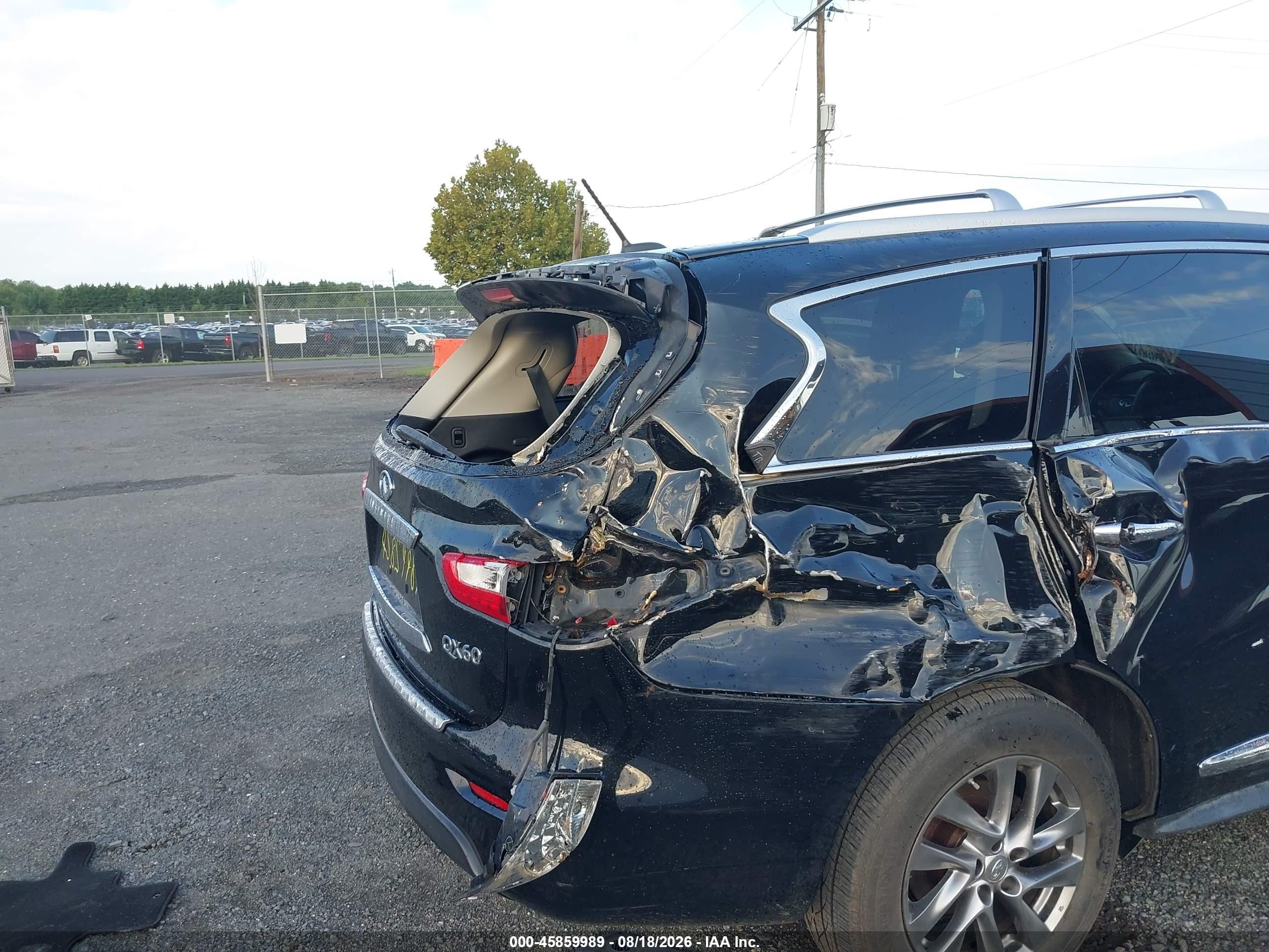 2015 Infiniti Qx60   Black vin: 5N1AL0MN5FC539329