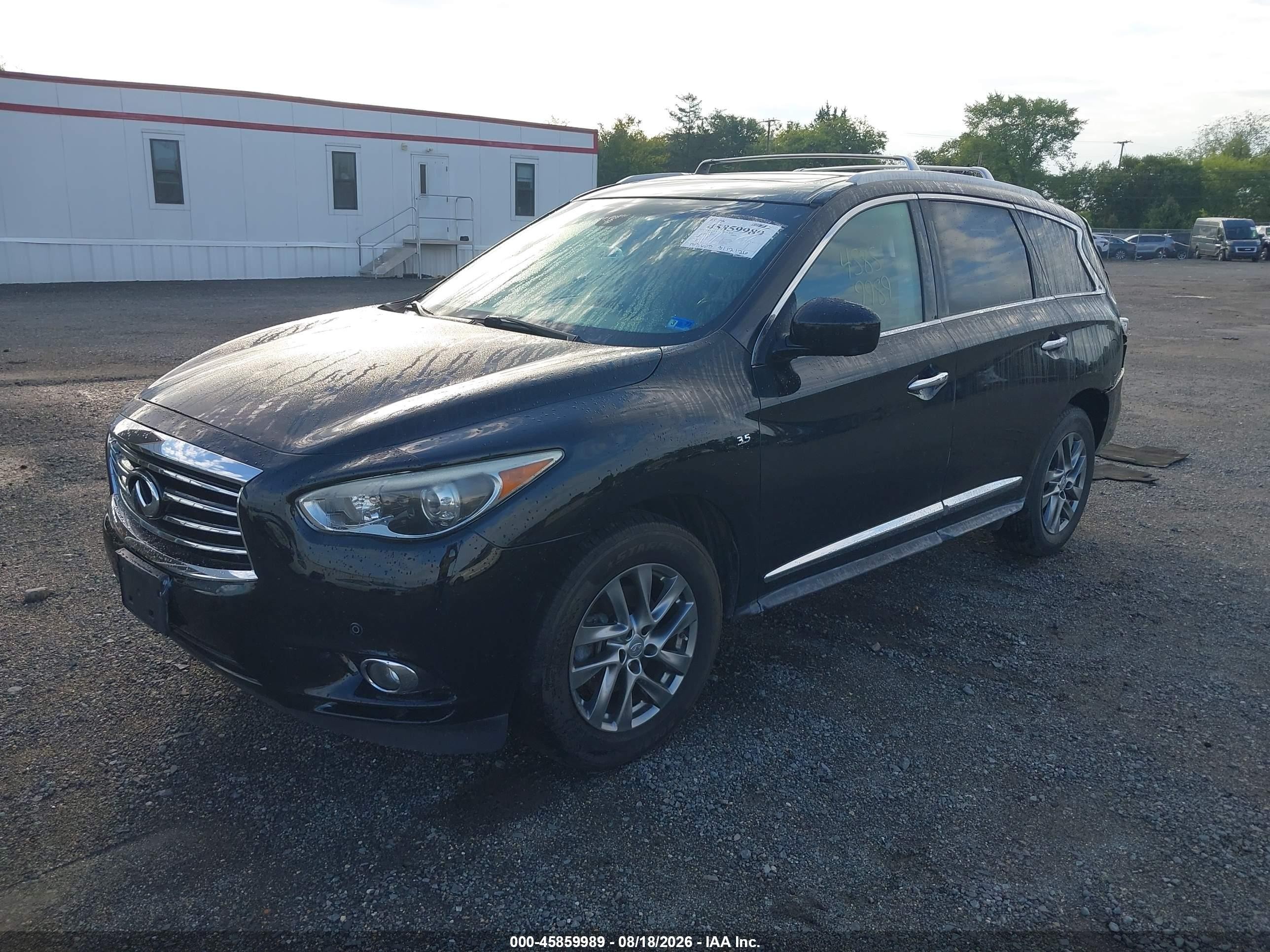 2015 Infiniti Qx60   Black vin: 5N1AL0MN5FC539329