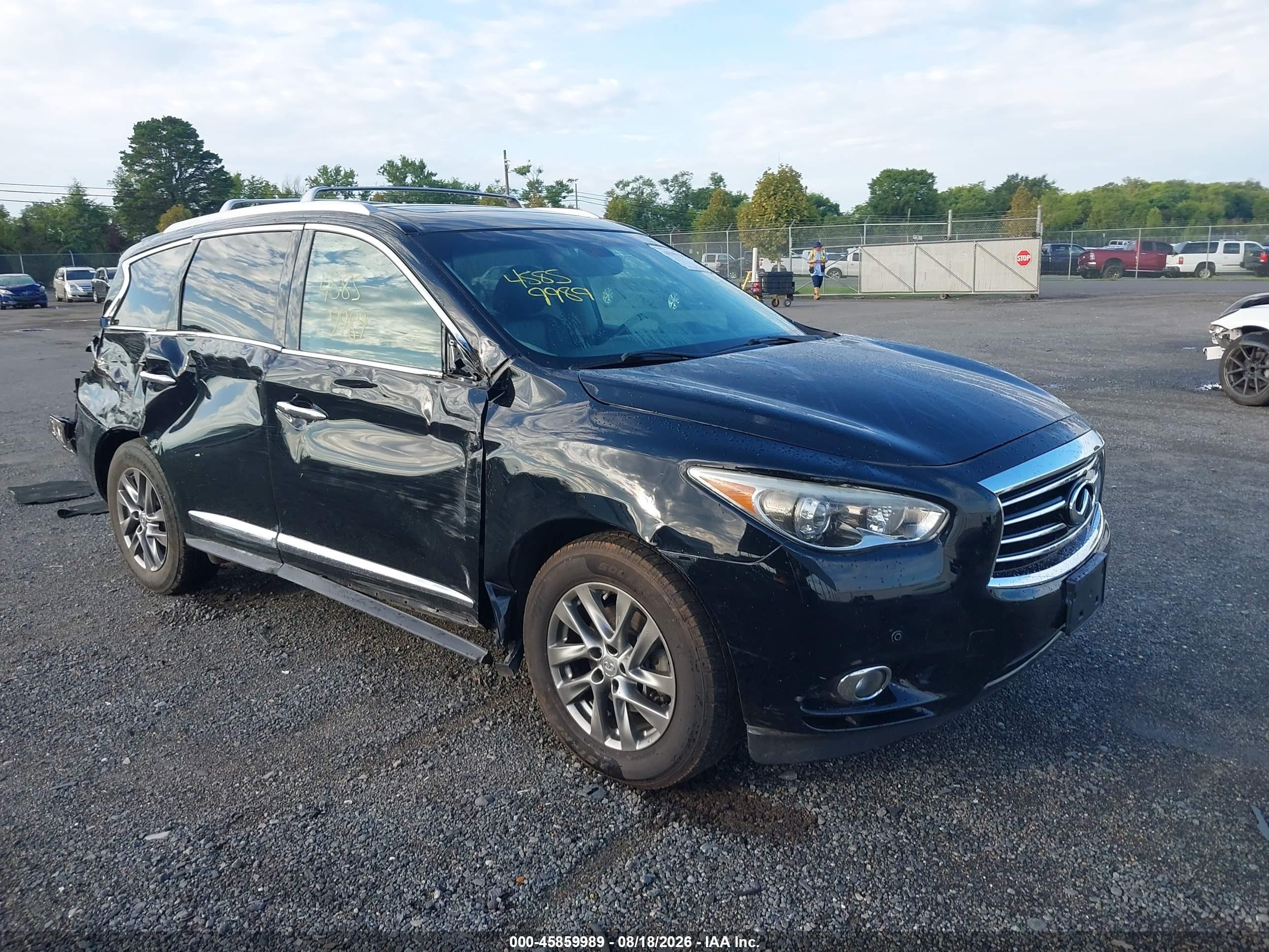 2015 Infiniti Qx60   Black vin: 5N1AL0MN5FC539329