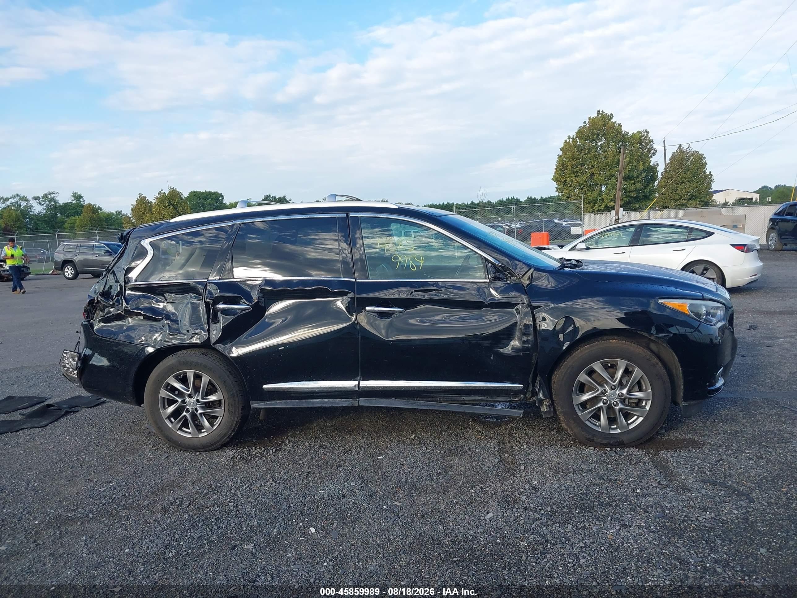 2015 Infiniti Qx60   Black vin: 5N1AL0MN5FC539329