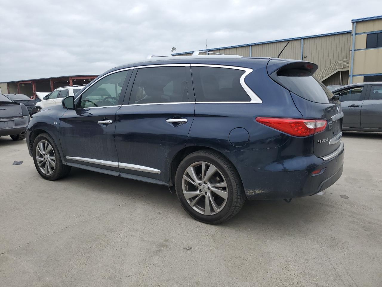 2015 Infiniti Qx60  Blue vin: 5N1AL0MN5FC543638