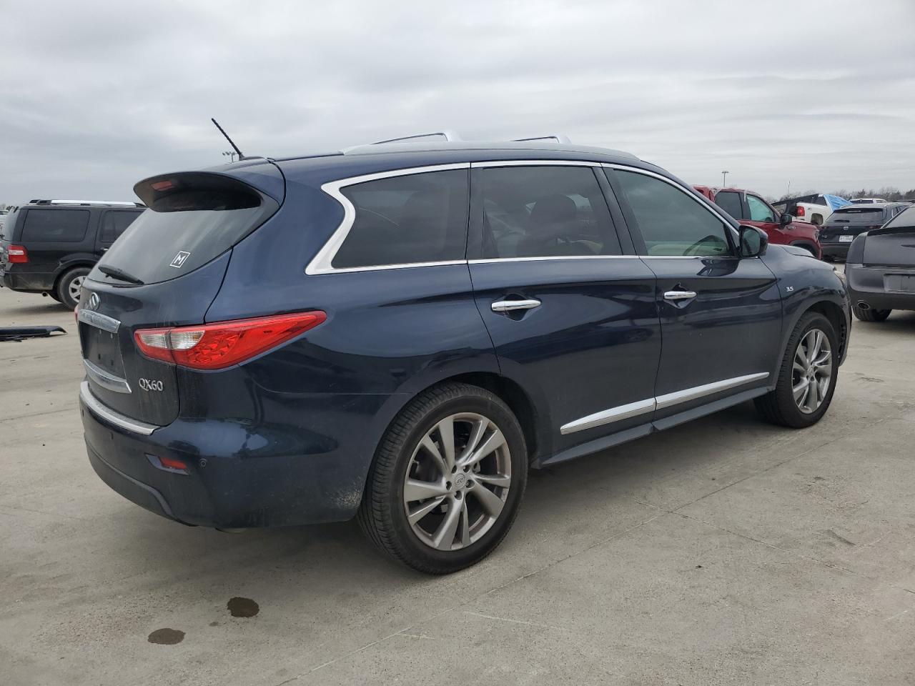 2015 Infiniti Qx60  Blue vin: 5N1AL0MN5FC543638
