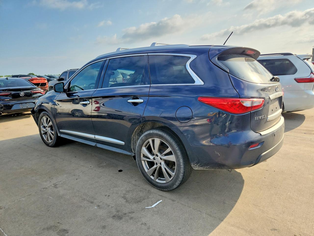 2015 Infiniti Qx60 Base Blue vin: 5N1AL0MN5FC543638