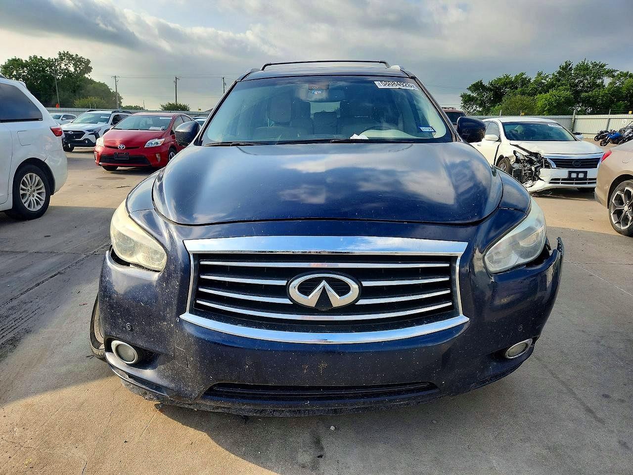 2015 Infiniti Qx60 Base Blue vin: 5N1AL0MN5FC543638