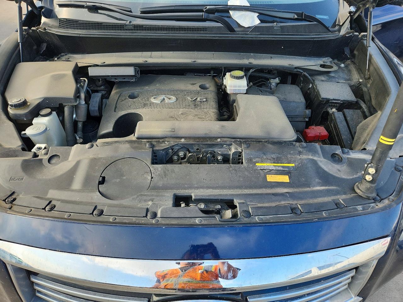 2015 Infiniti Qx60 Base Blue vin: 5N1AL0MN5FC543638