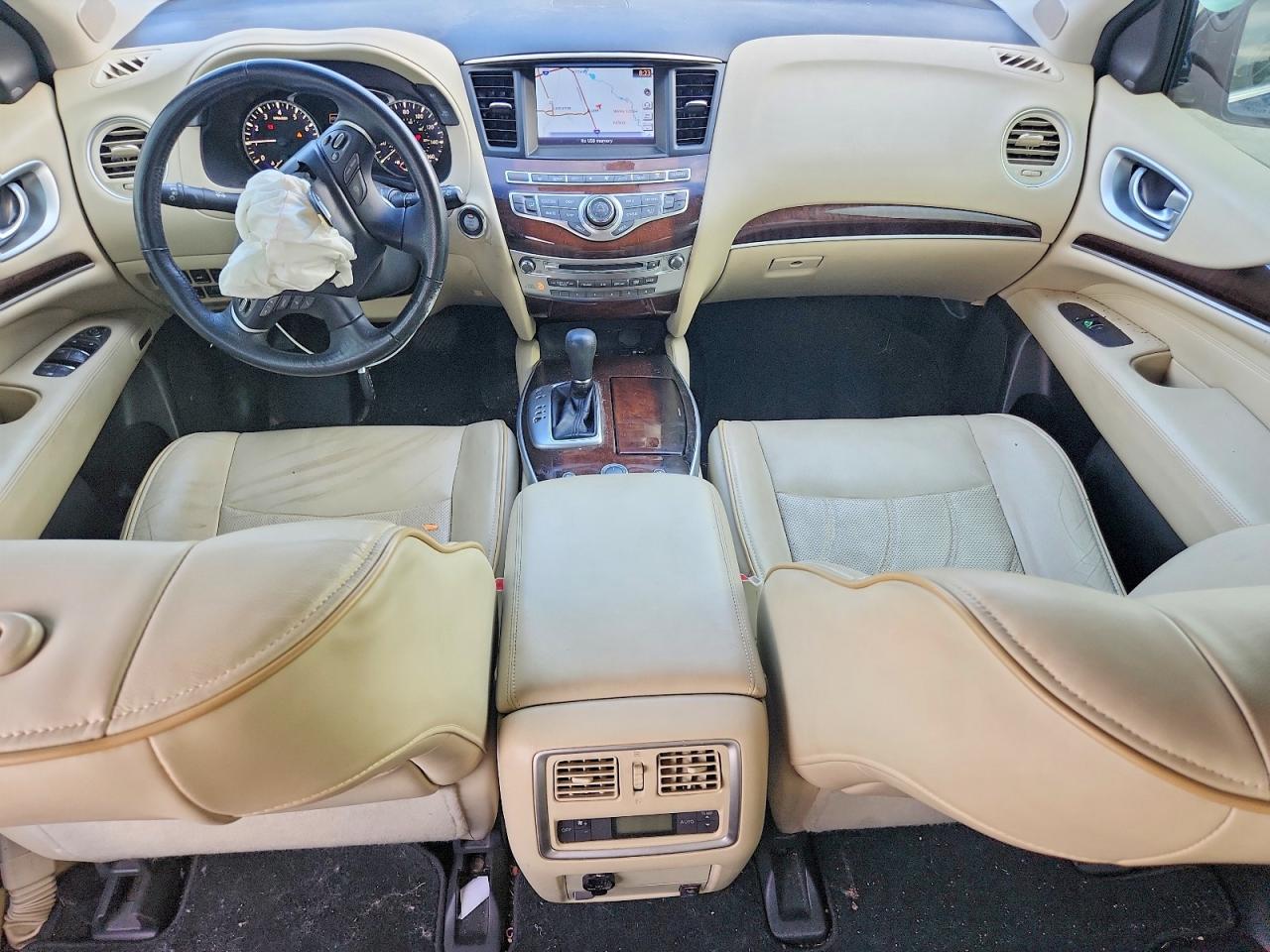 2015 Infiniti Qx60 Base Blue vin: 5N1AL0MN5FC543638