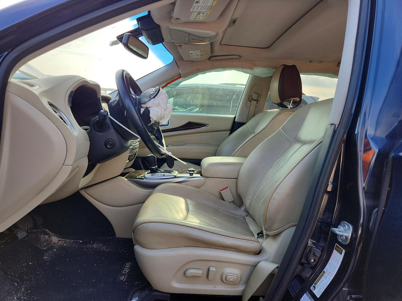 2015 Infiniti Qx60 Base Blue vin: 5N1AL0MN5FC543638