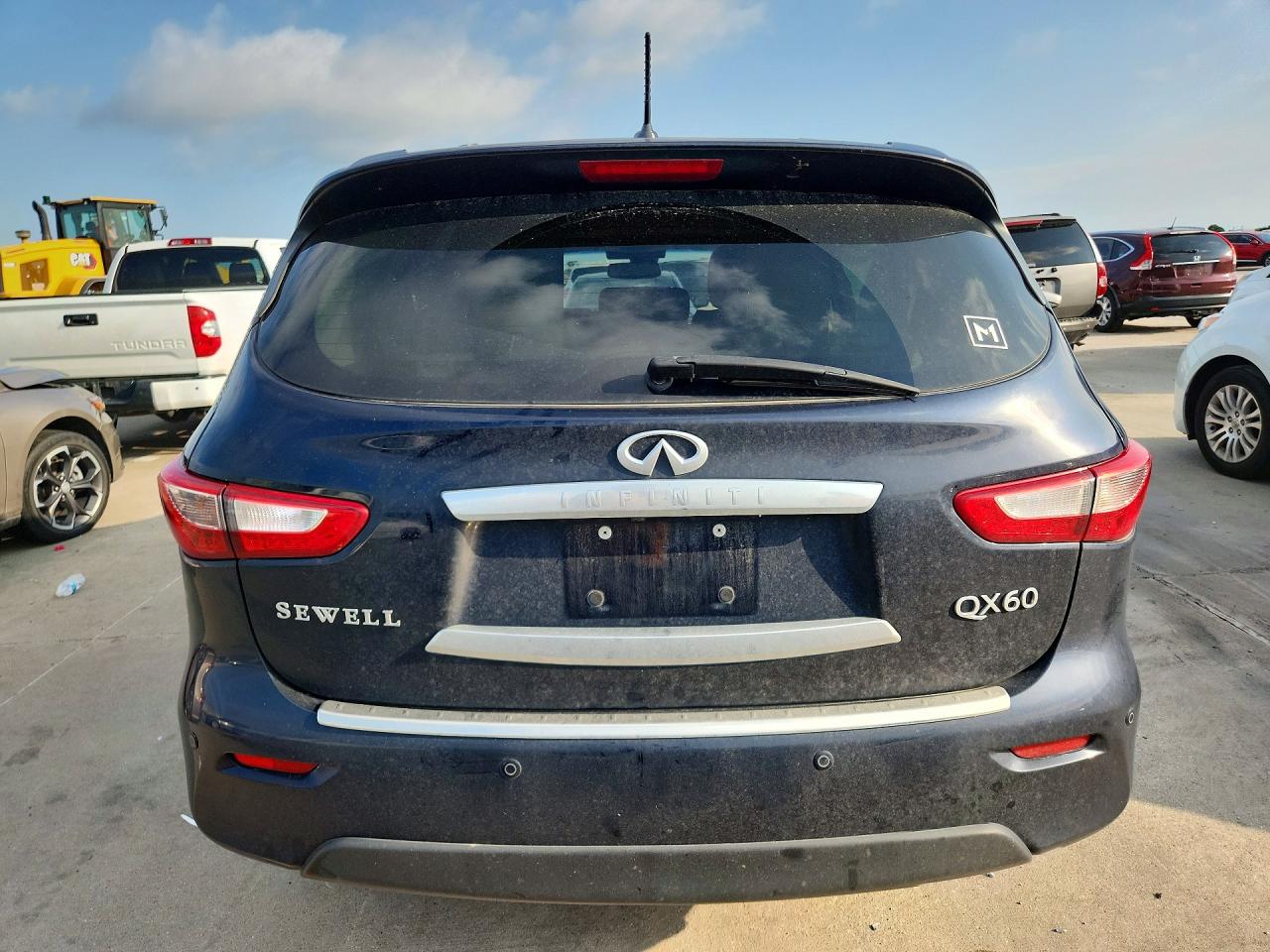 2015 Infiniti Qx60 Base Blue vin: 5N1AL0MN5FC543638