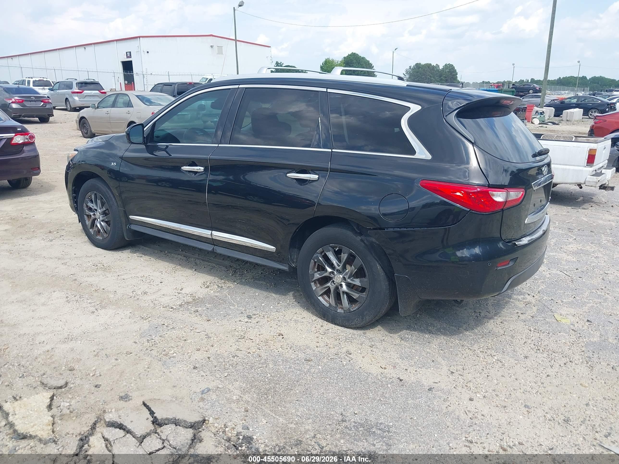 2015 Infiniti Qx60   Black vin: 5N1AL0MN5FC550153