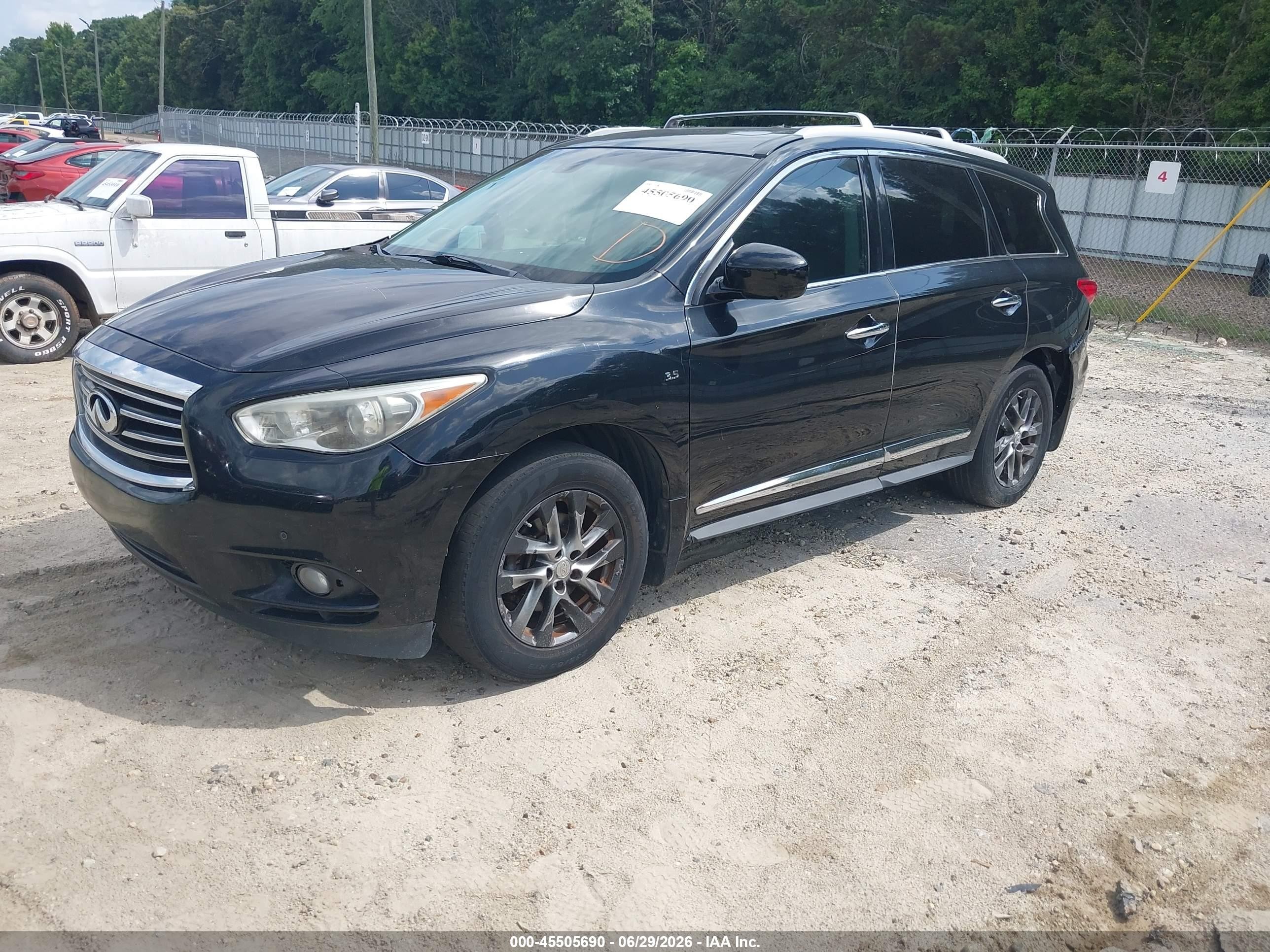 2015 Infiniti Qx60   Black vin: 5N1AL0MN5FC550153