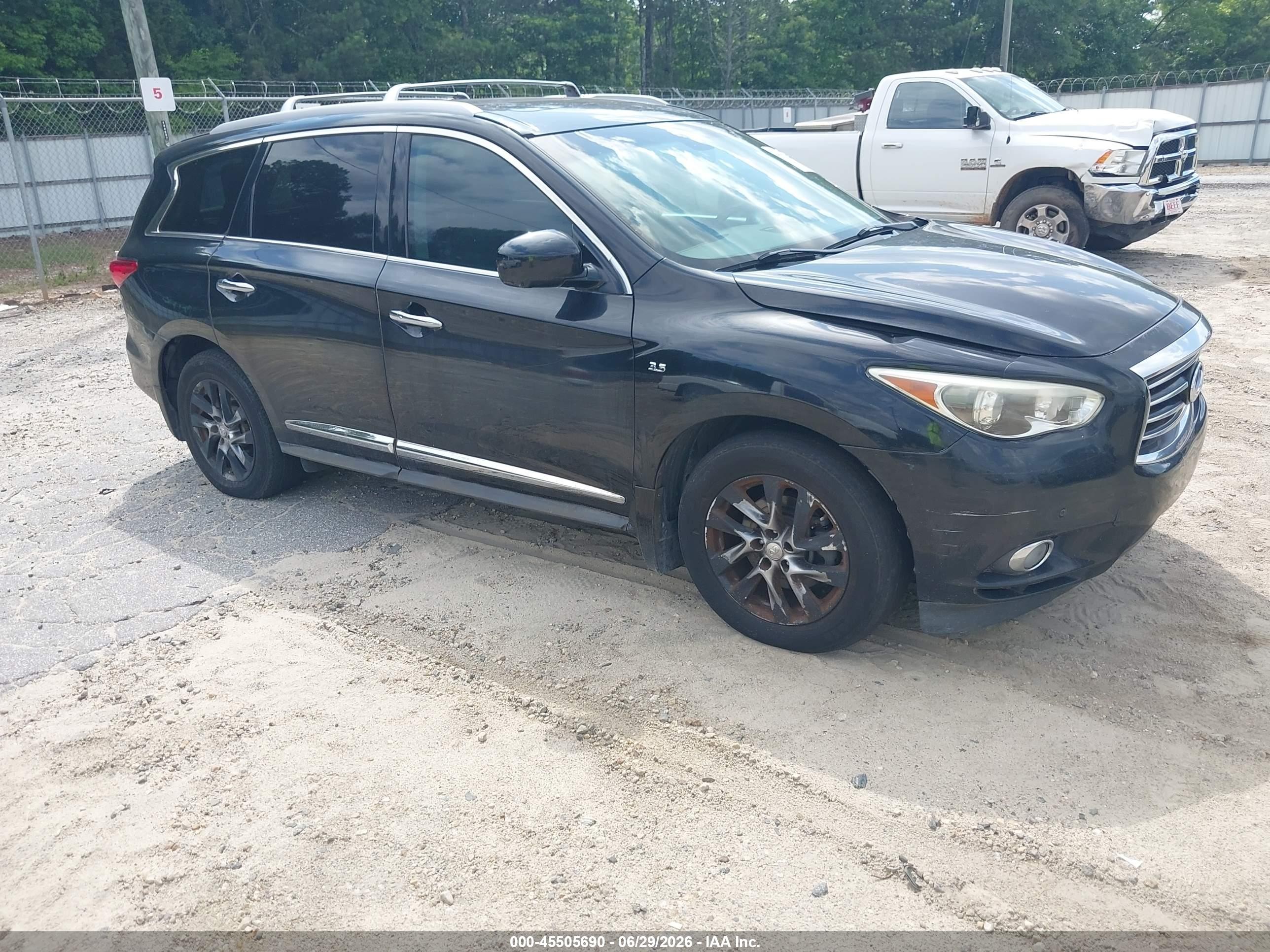 2015 Infiniti Qx60   Black vin: 5N1AL0MN5FC550153