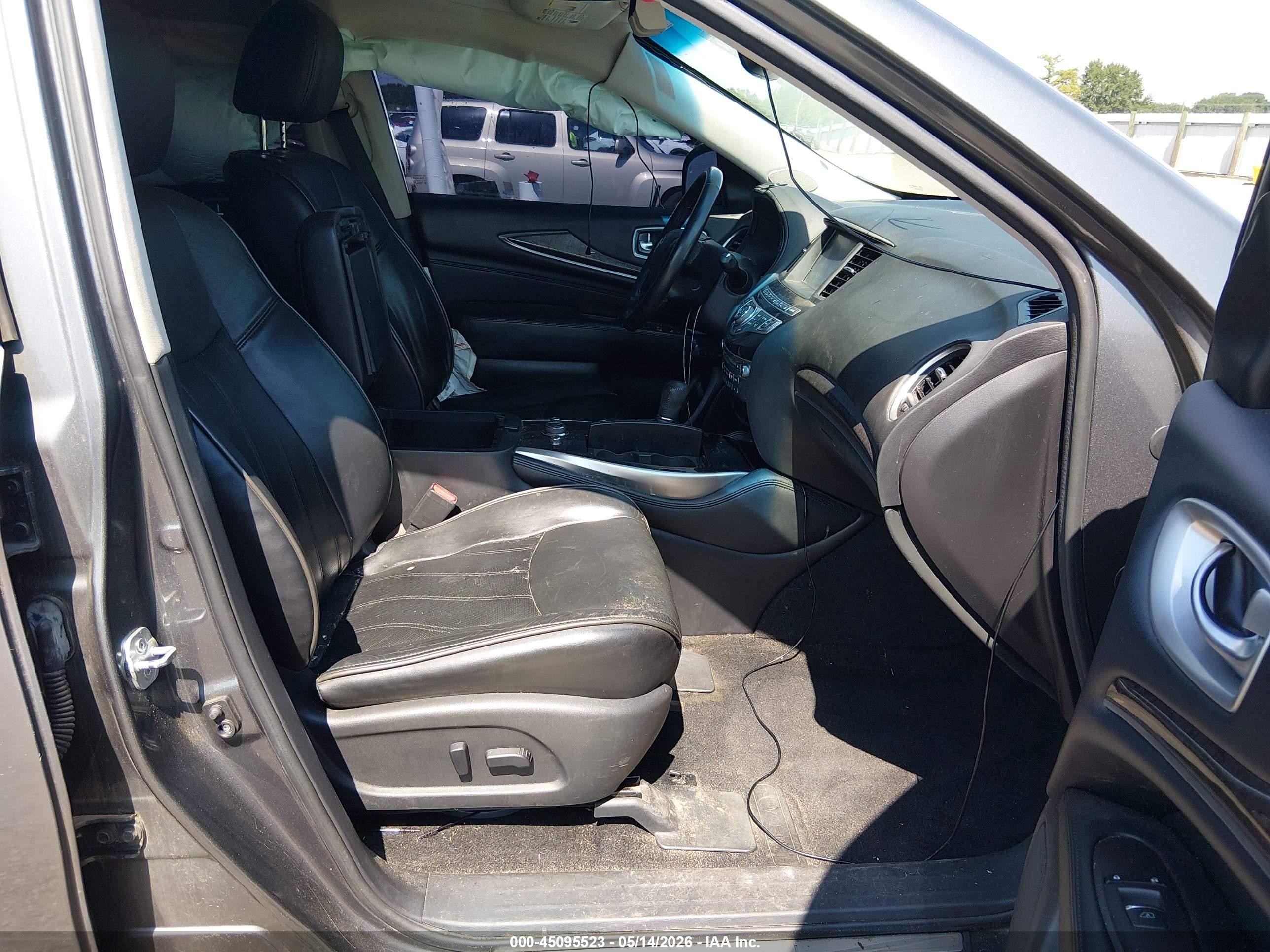 2015 Infiniti Qx60   Gray vin: 5N1AL0MN5FC553134