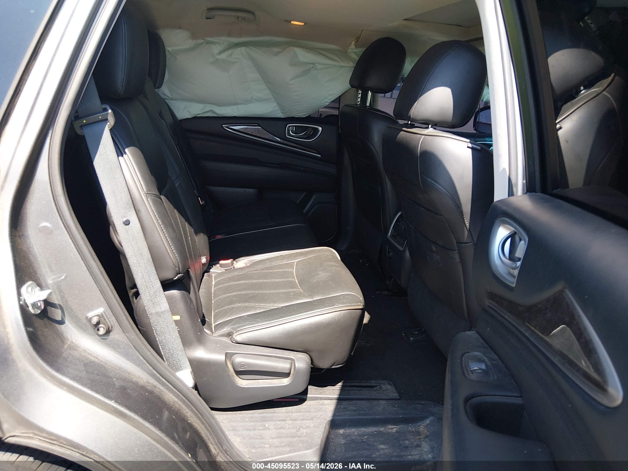 2015 Infiniti Qx60   Gray vin: 5N1AL0MN5FC553134