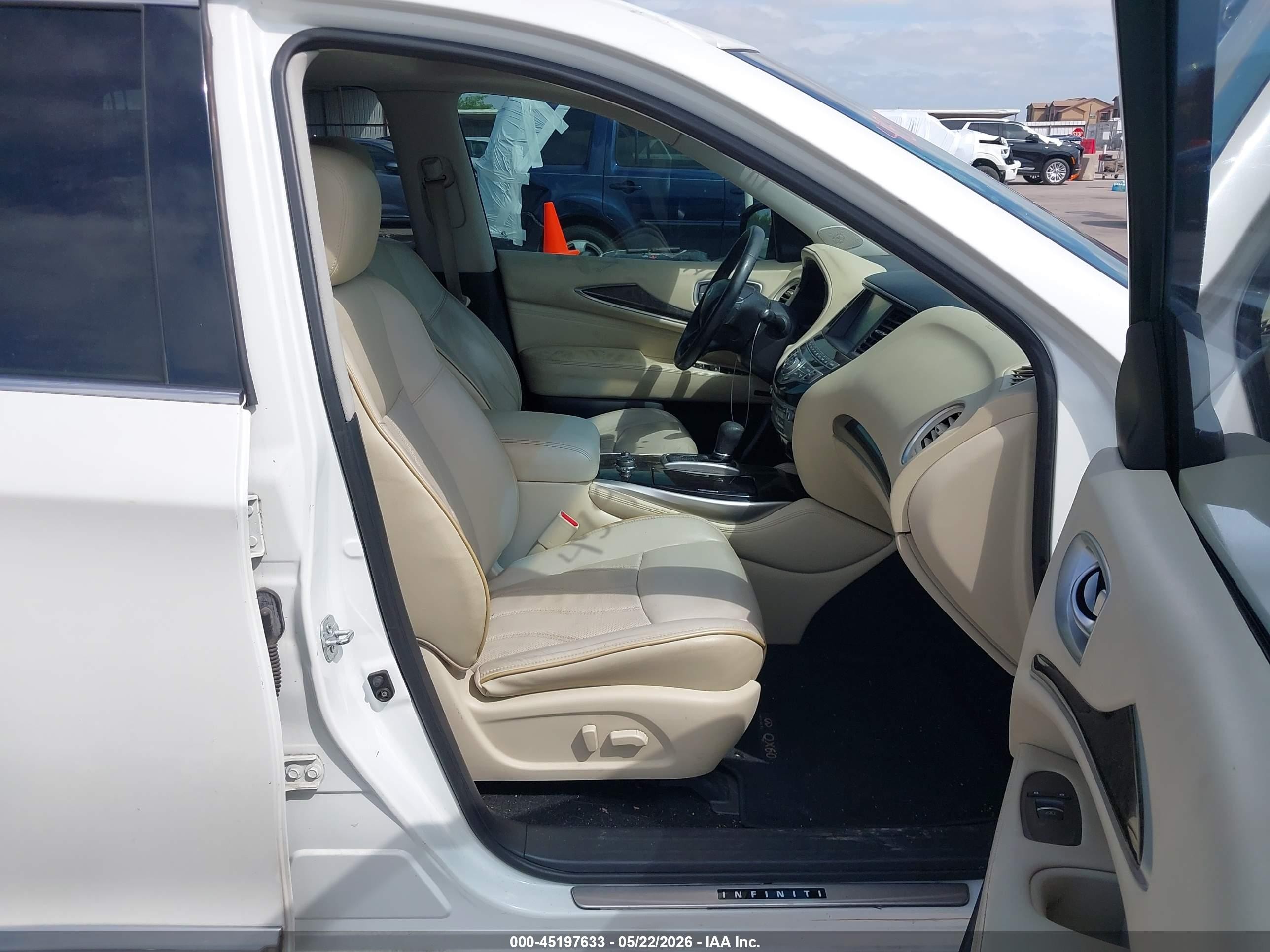 2015 Infiniti Qx60 Белый vin: 5N1AL0MN5FC558270