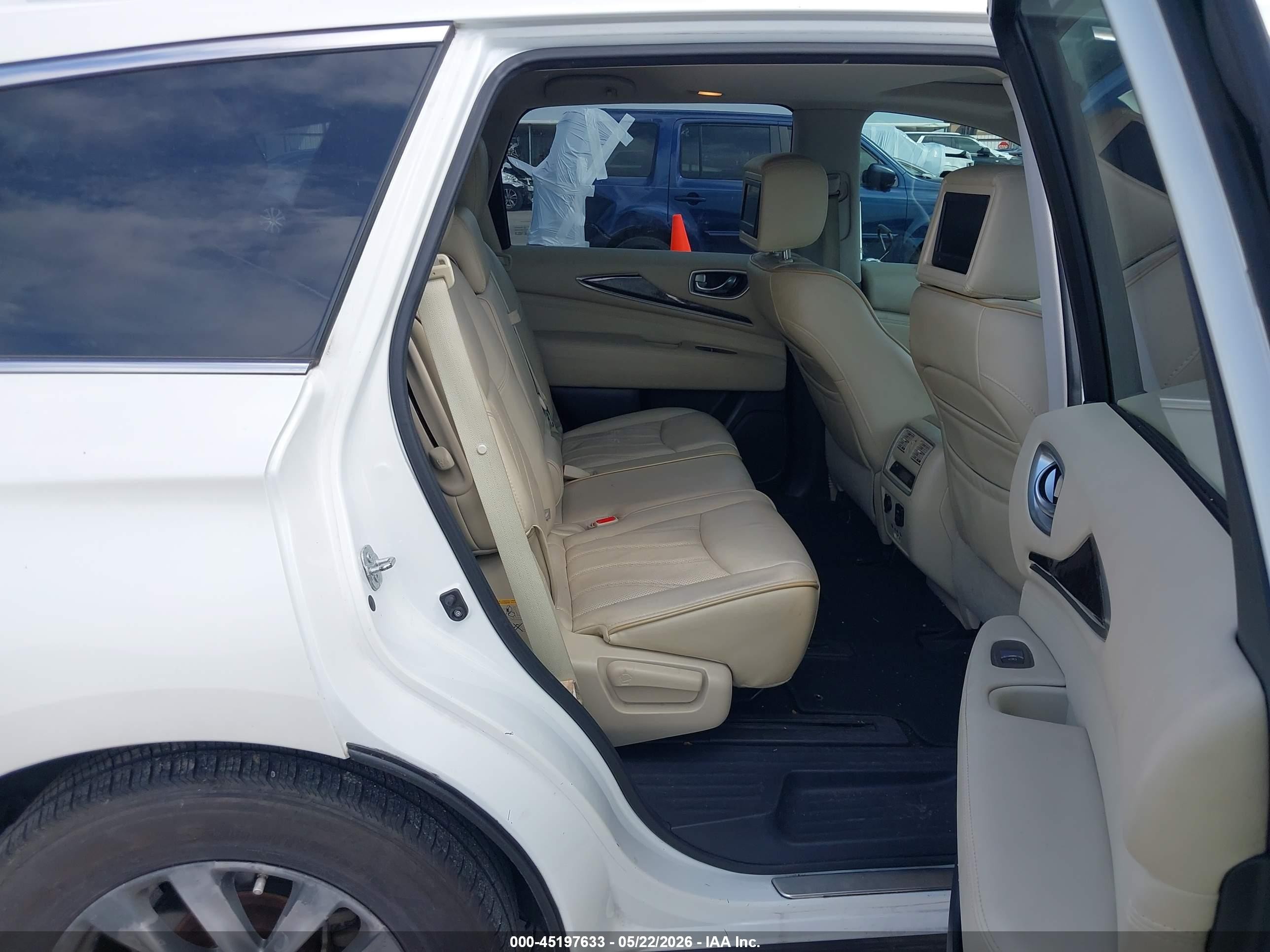 2015 Infiniti Qx60 Белый vin: 5N1AL0MN5FC558270