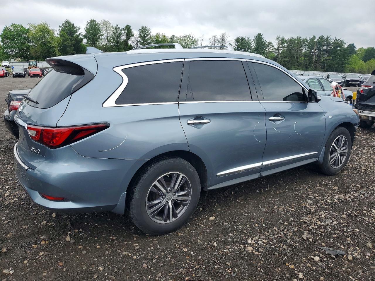 2016 Infiniti Qx60 Base Синий vin: 5N1AL0MN5GC526551