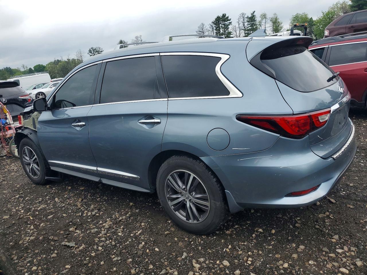 2016 Infiniti Qx60 Base Синий vin: 5N1AL0MN5GC526551