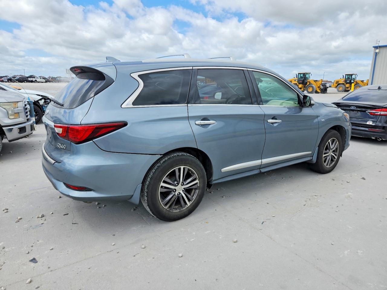 2016 Infiniti Qx60 Base Blue vin: 5N1AL0MN5GC529658