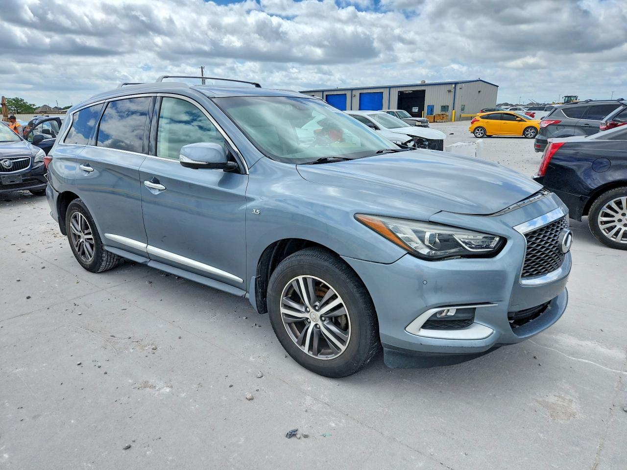 2016 Infiniti Qx60 Base Blue vin: 5N1AL0MN5GC529658