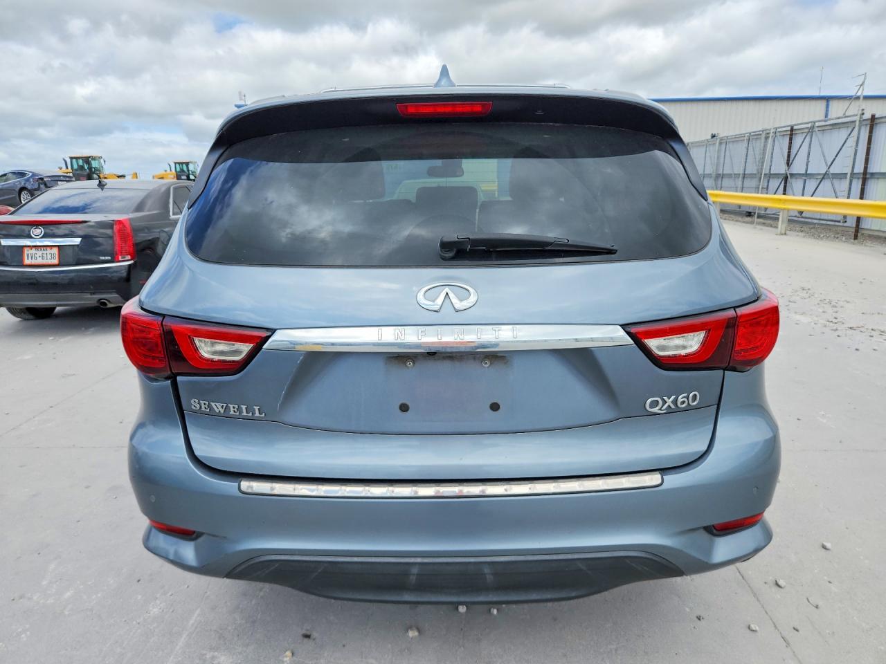 2016 Infiniti Qx60 Base Blue vin: 5N1AL0MN5GC529658