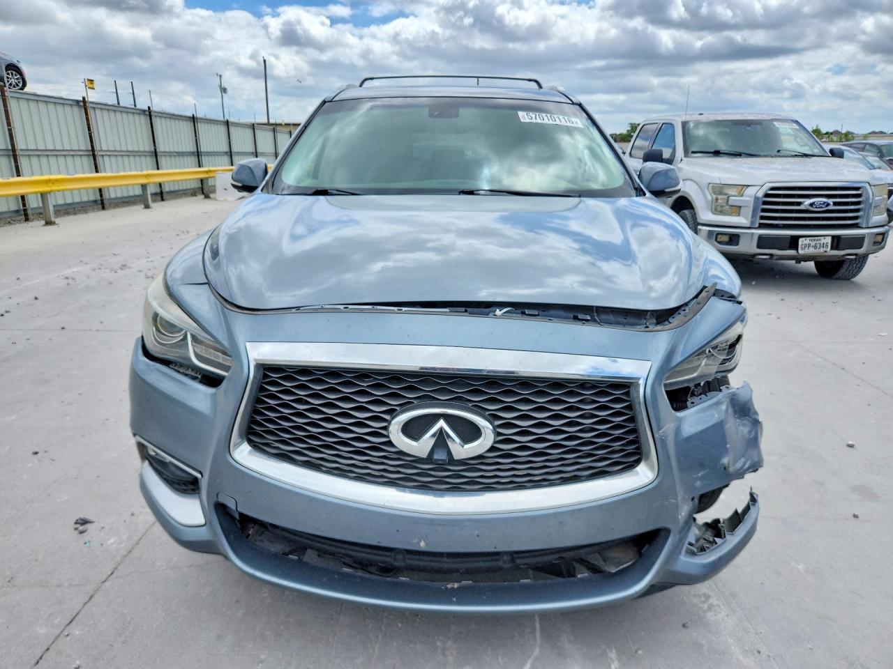 2016 Infiniti Qx60 Base Blue vin: 5N1AL0MN5GC529658
