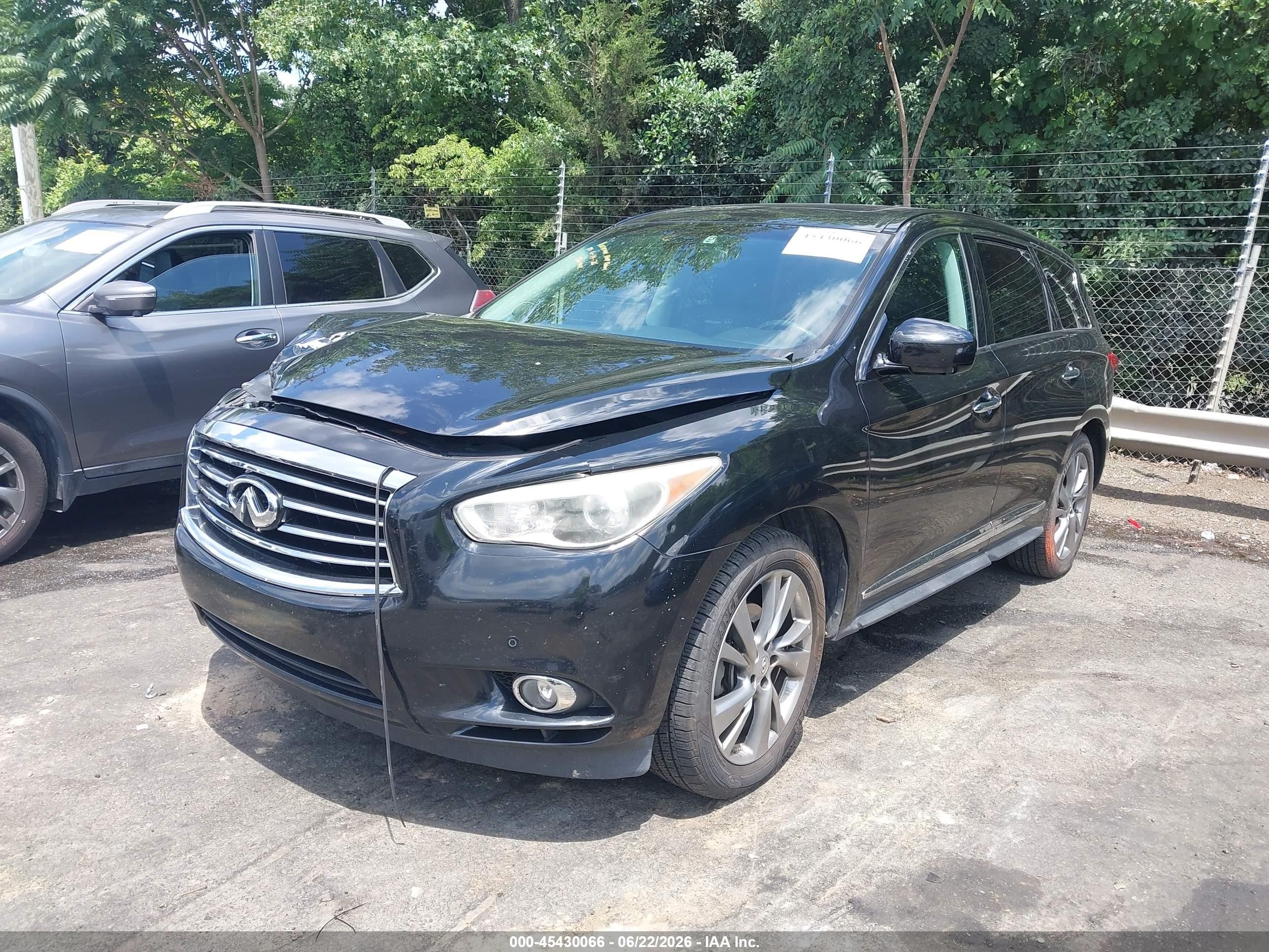 2013 Infiniti Jx35   Black vin: 5N1AL0MN6DC305021