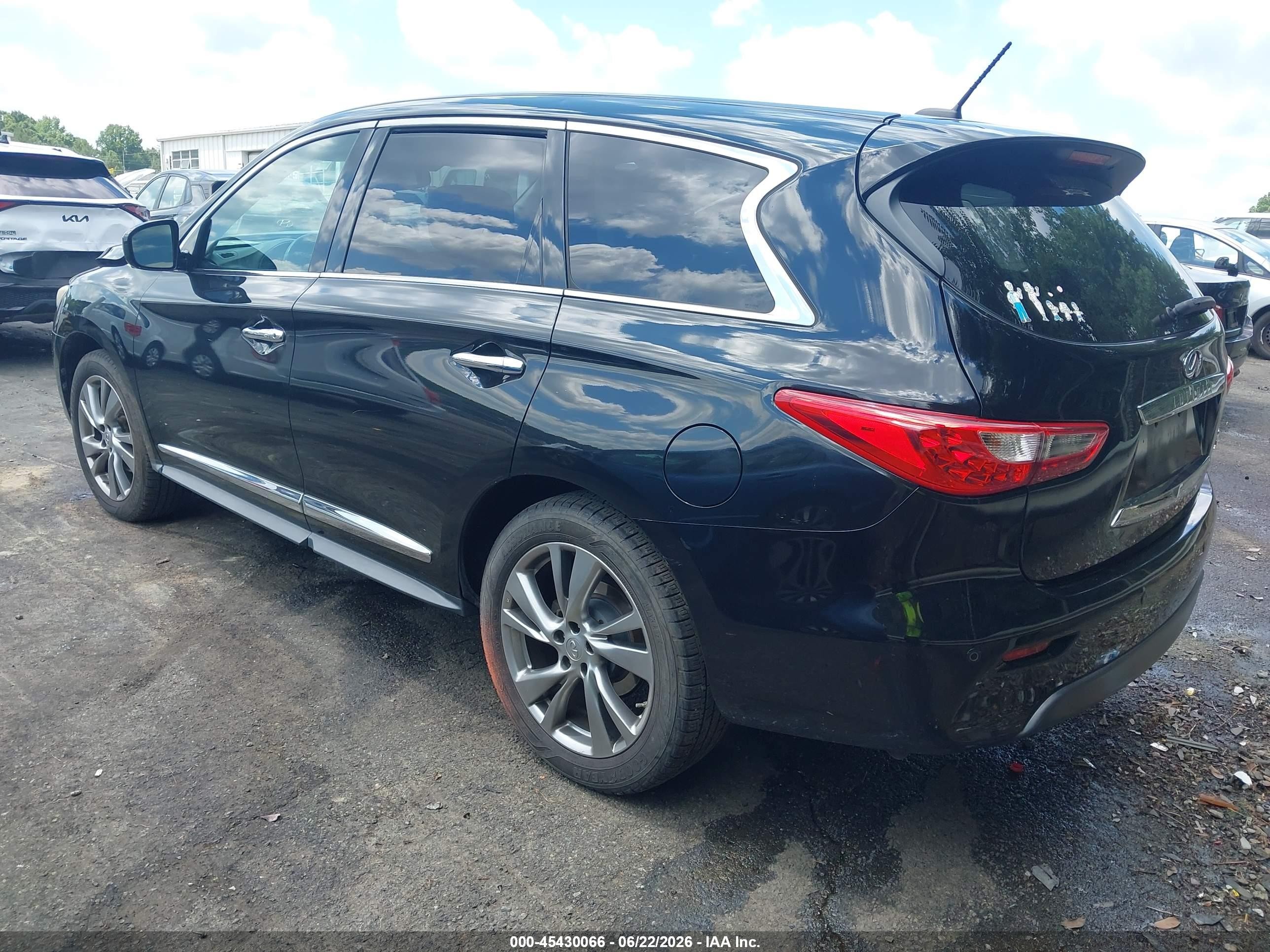 2013 Infiniti Jx35   Black vin: 5N1AL0MN6DC305021