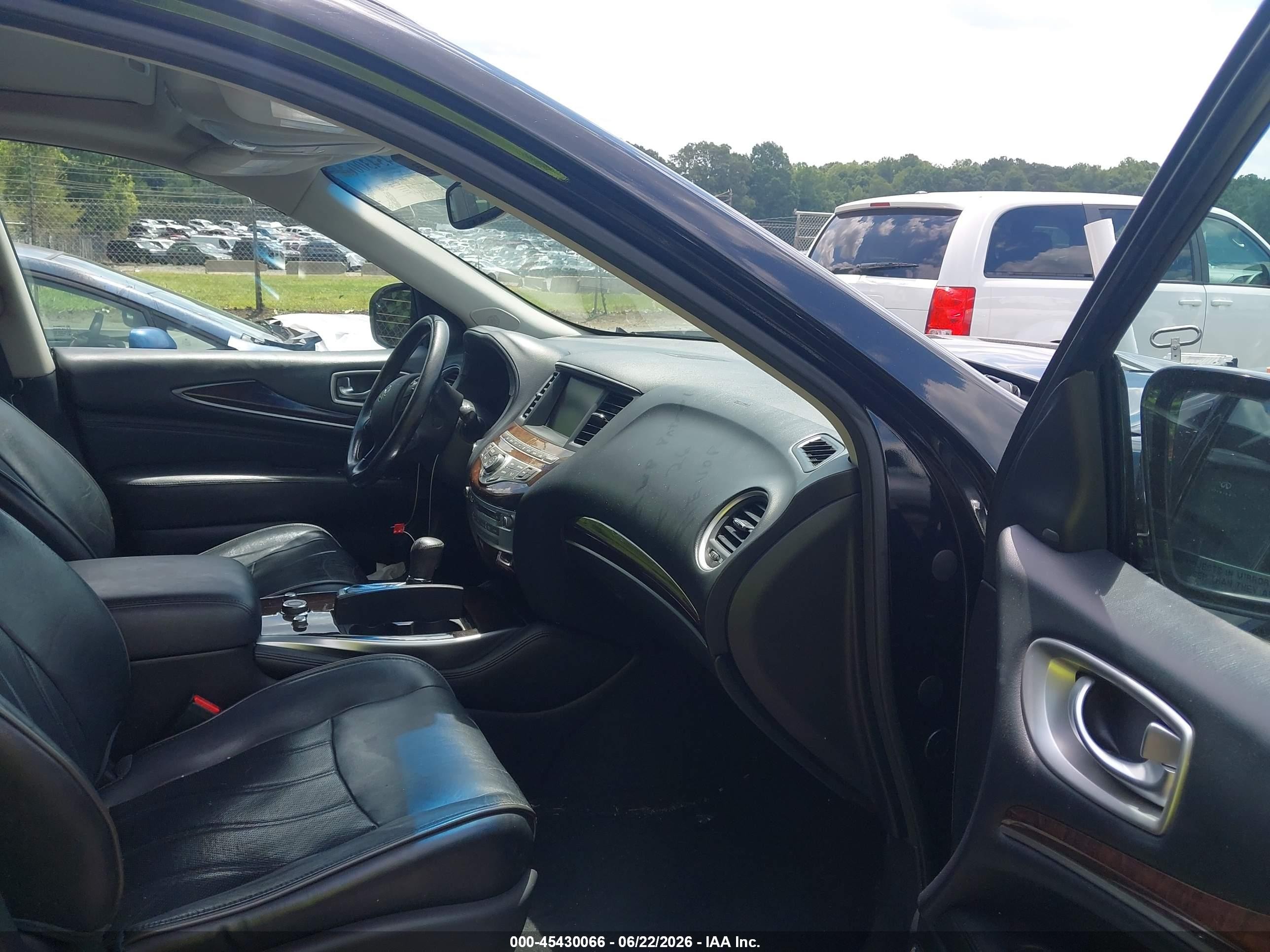 2013 Infiniti Jx35   Black vin: 5N1AL0MN6DC305021