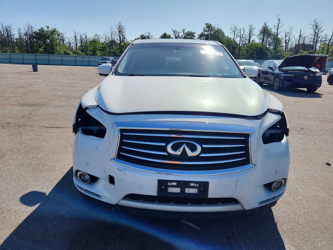 2013 Infiniti Jx35 Base Белый vin: 5N1AL0MN6DC306654