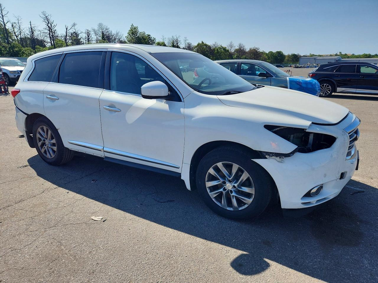 2013 Infiniti Jx35 Base Белый vin: 5N1AL0MN6DC306654