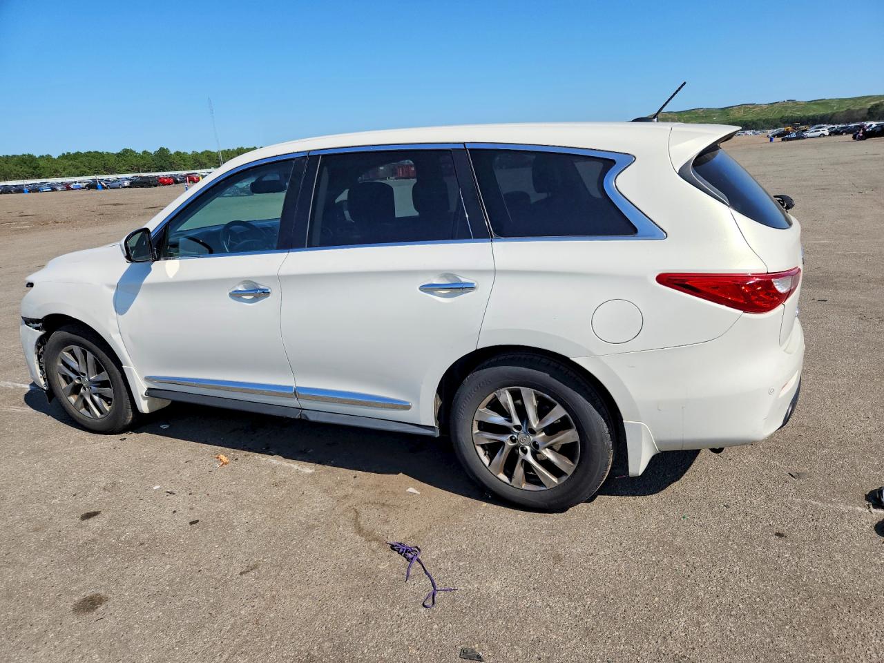 2013 Infiniti Jx35 Base Белый vin: 5N1AL0MN6DC306654