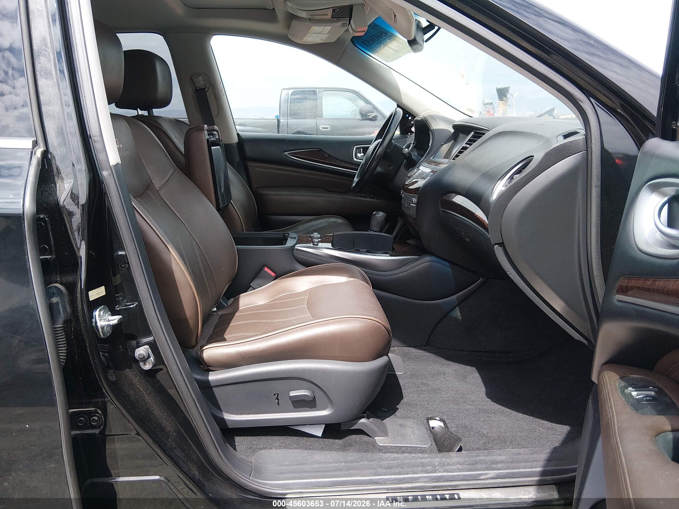 2013 Infiniti Jx35   Black vin: 5N1AL0MN6DC309263