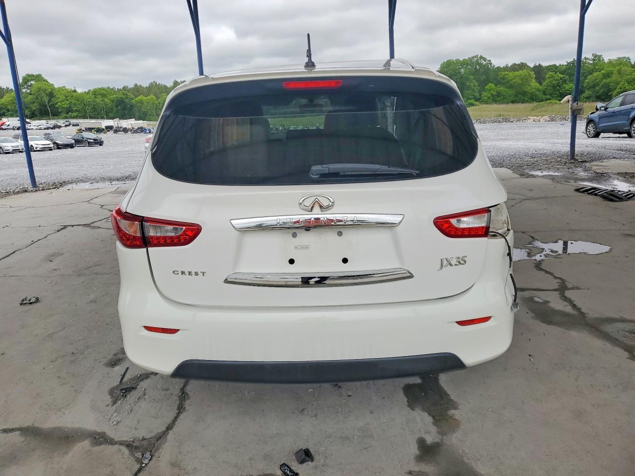 2013 Infiniti Jx35 Base Белый vin: 5N1AL0MN6DC336298