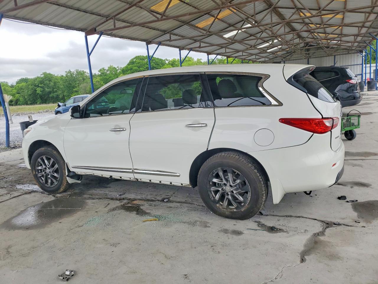 2013 Infiniti Jx35 Base Белый vin: 5N1AL0MN6DC336298