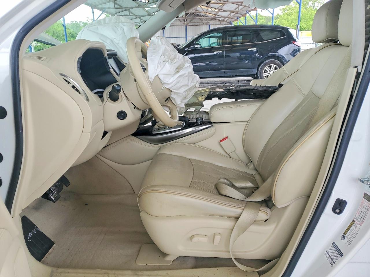2013 Infiniti Jx35 Base Белый vin: 5N1AL0MN6DC336298