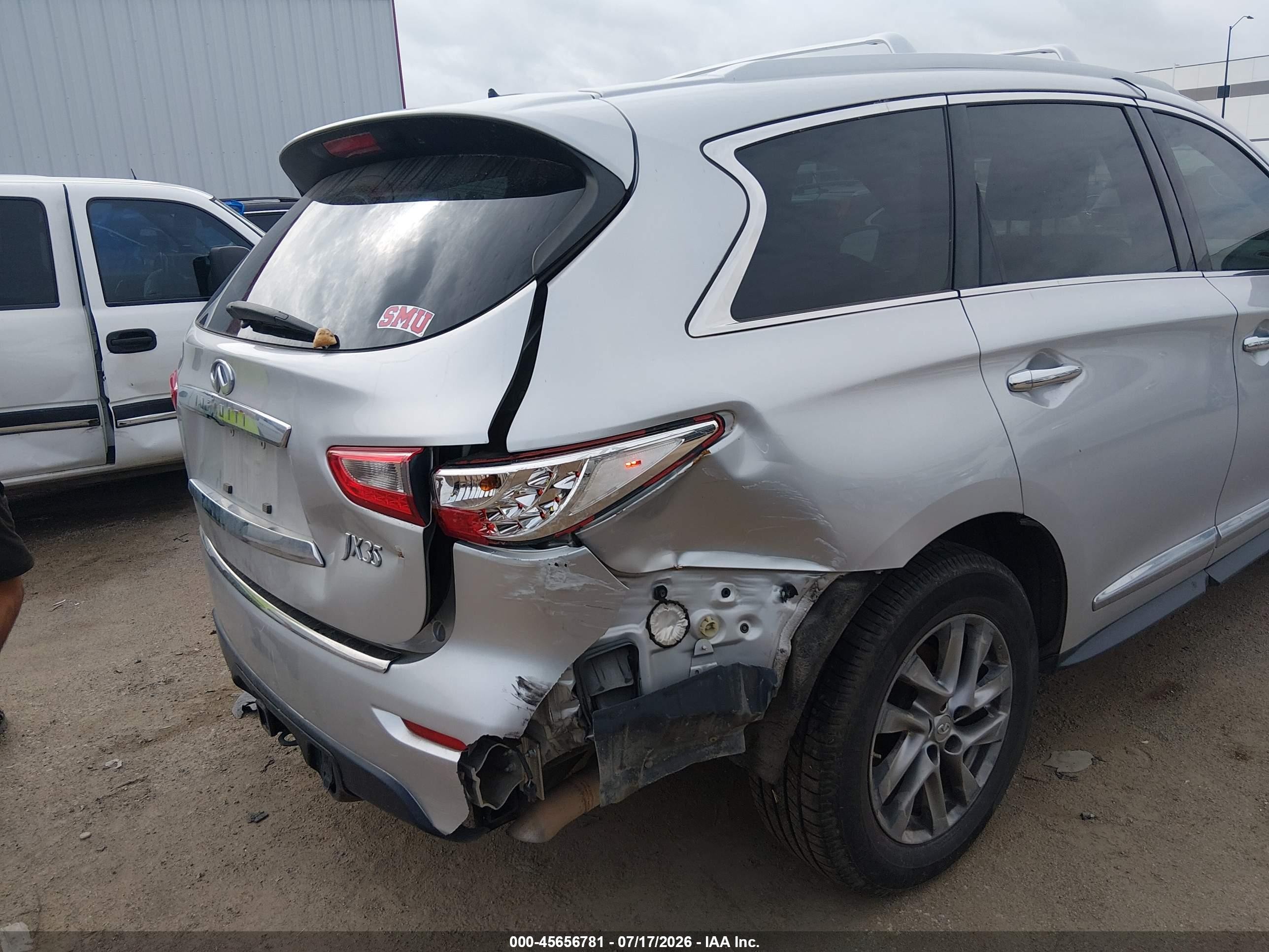 2013 Infiniti Jx35   Серебряный vin: 5N1AL0MN6DC351657